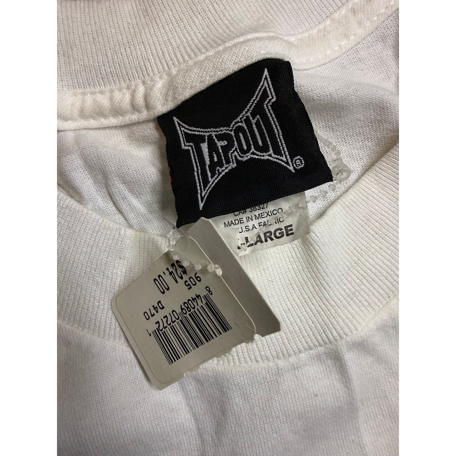 Tapout NWT Tapout Vintage Tshirt XL White Signed by Forest Griffin Size US XL / EU 56 / 4 - 6 Thumbnail