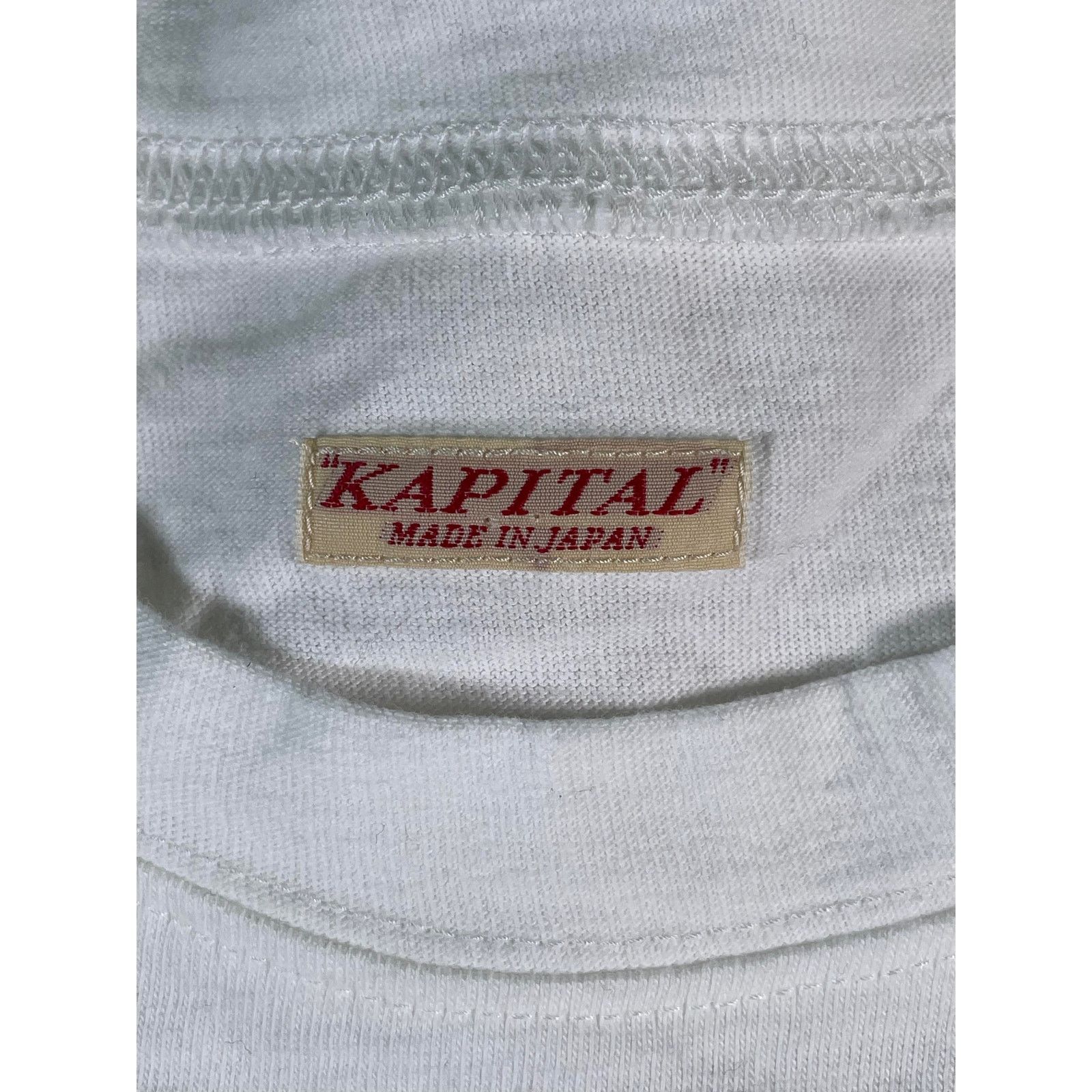 Kapital Kapital Jersey Crew Tee with Canoe Print Green T-shirt Size US S / EU 44-46 / 1 - 3 Thumbnail