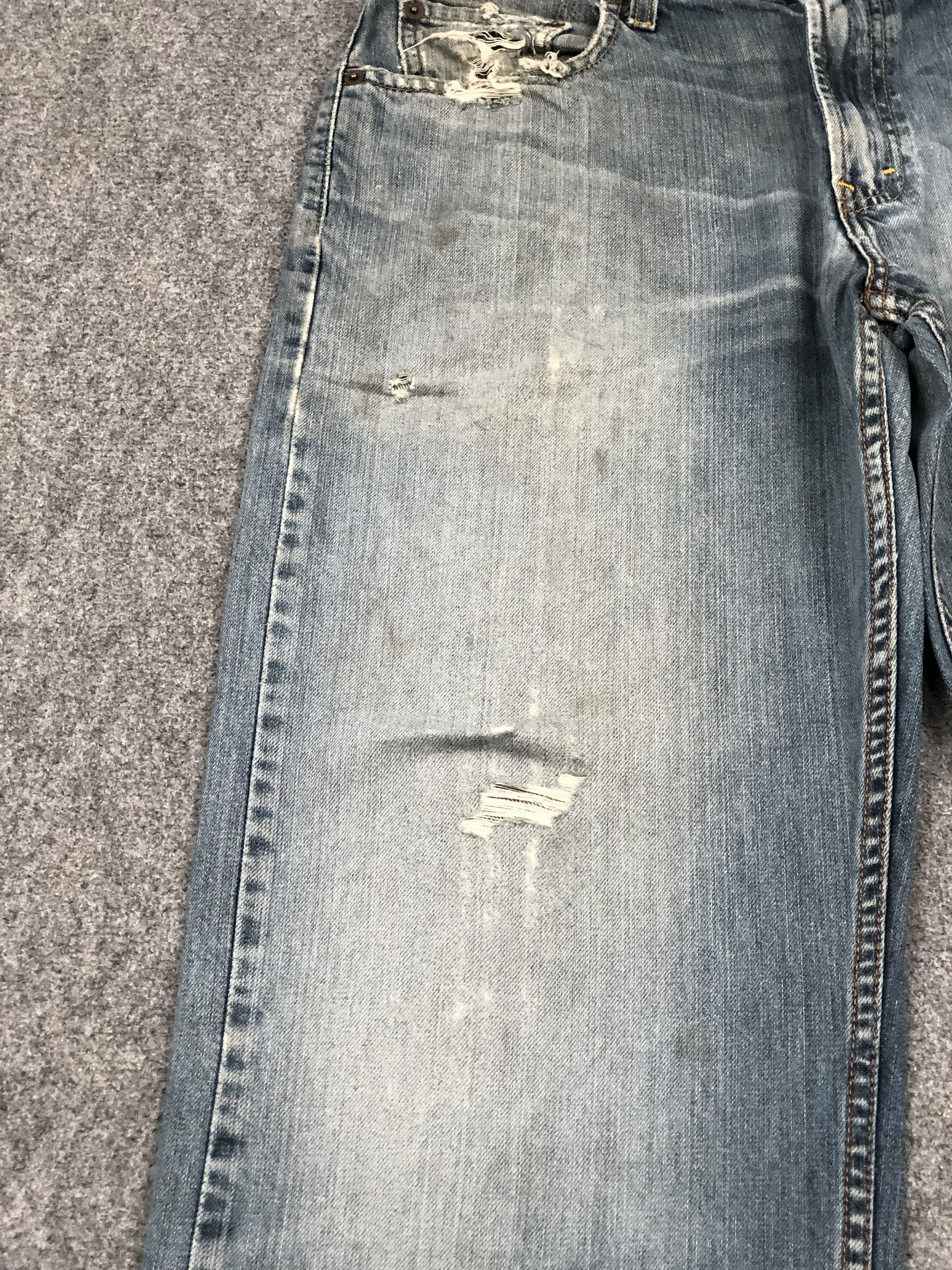 Levi's Distressed Vintage Levis 569 Faded Jeans DP2357 Size US 29 - 12 Thumbnail