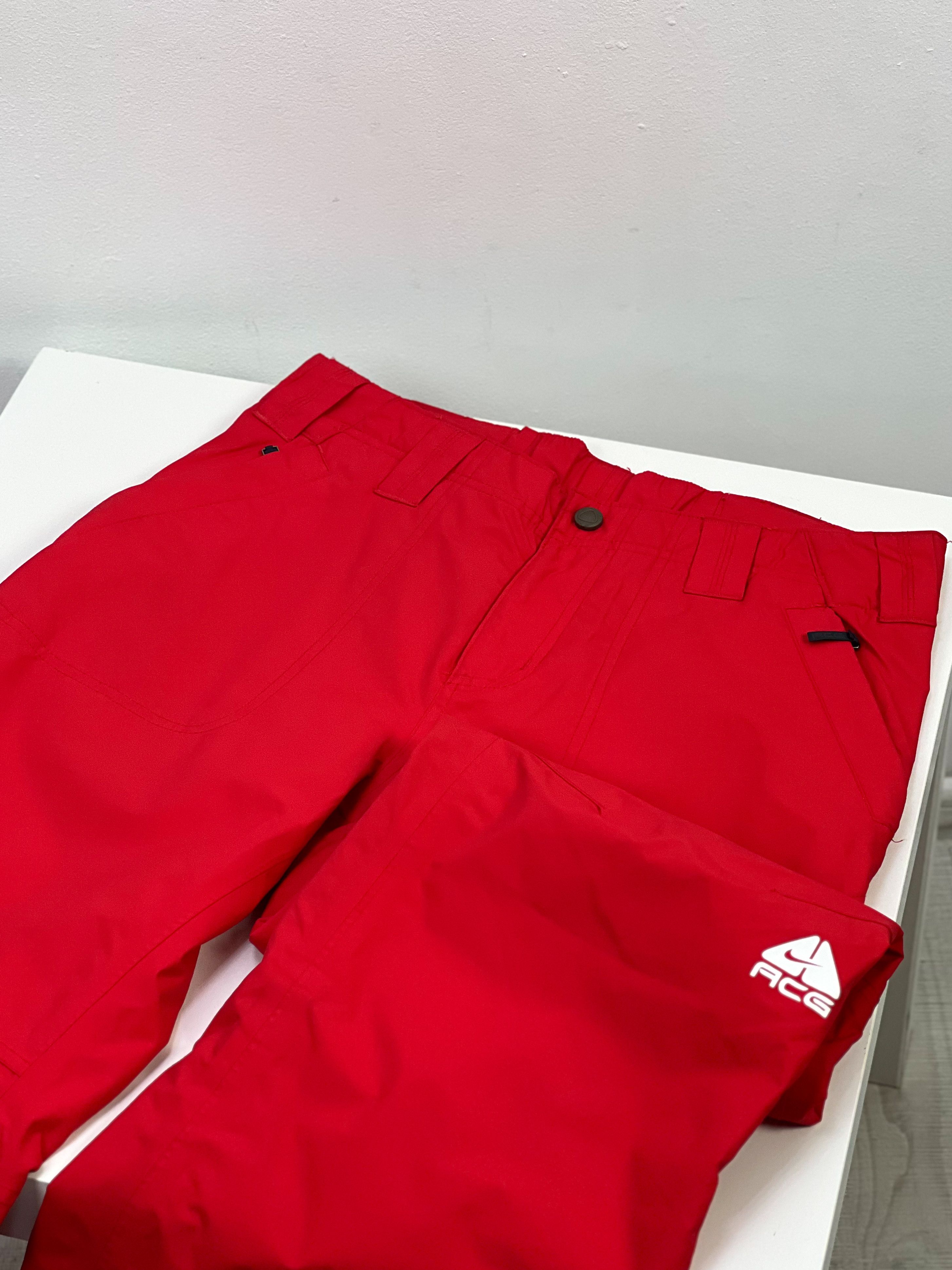 Nike NIKE ACG ski pants (RED) Size US 30 / EU 46 - 7 Thumbnail
