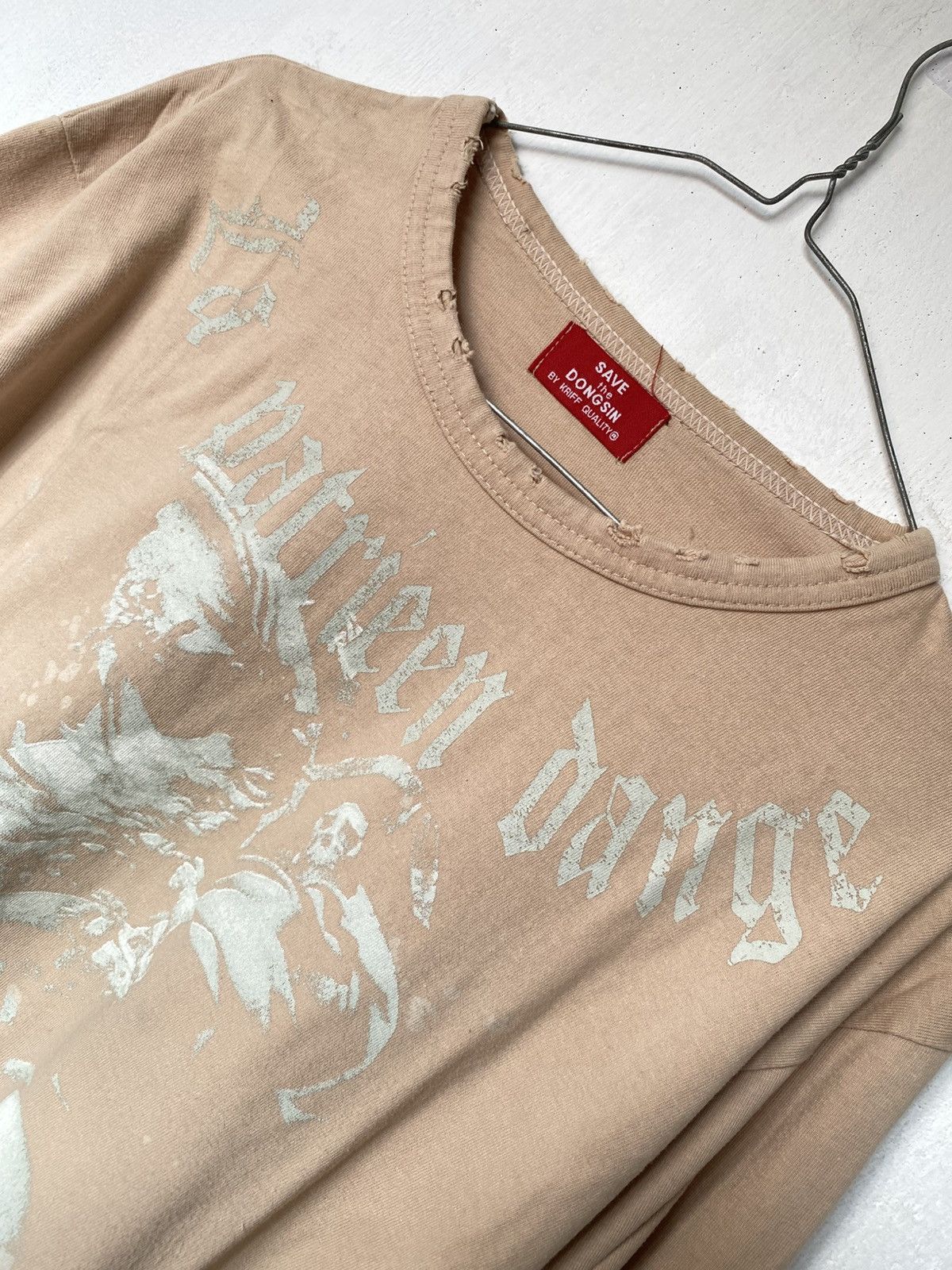 Hysteric Glamour × If Six Was Nine × Japanese Brand Kriff Quality Poem Distressed Longsleeve Size US M / EU 48-50 / 2 - 3 Thumbnail