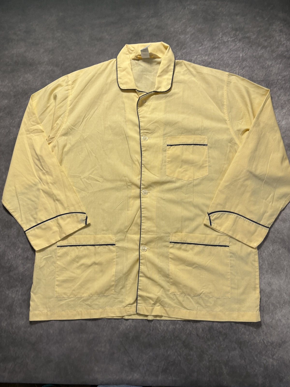 Christian Dior Monsieur Vintage Christian Dior Pyjama Shirt Sleep PJ 1990s Lounge Size US XL / EU 56 / 4 - 2 Thumbnail