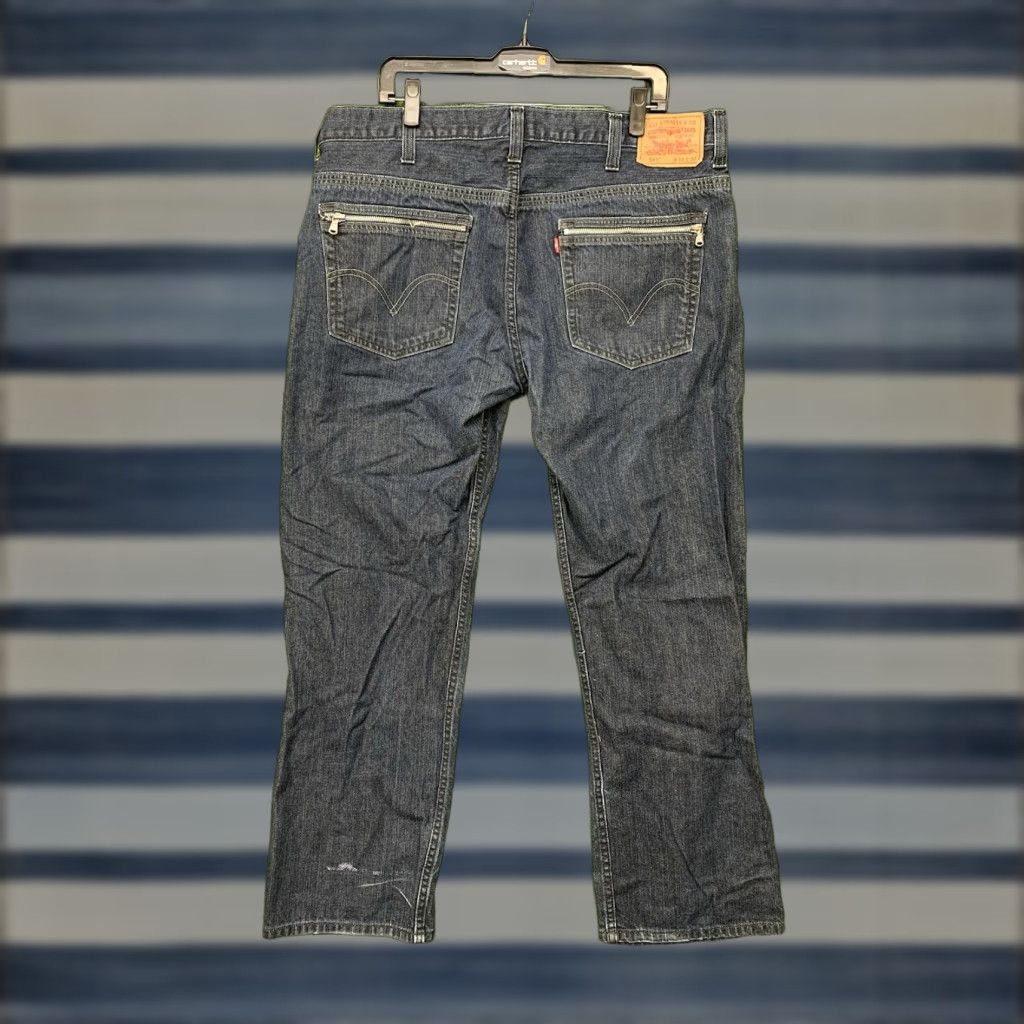 Levi's Levi's 569 Jeans Mens 38x32 Dark Wash Blue Relaxed Fit