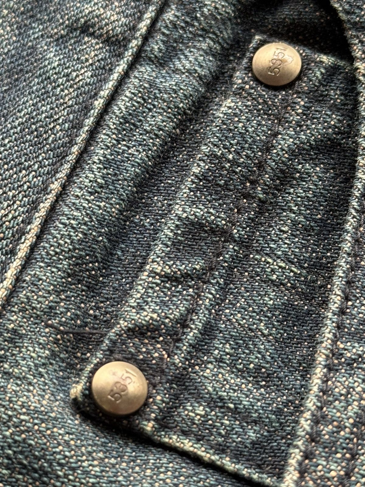 5351 POUR LES HOMMES Y2K Vintage 5351 Punk Cargo Flared Denim / ifsixwasnine Size US 31 - 6 Thumbnail