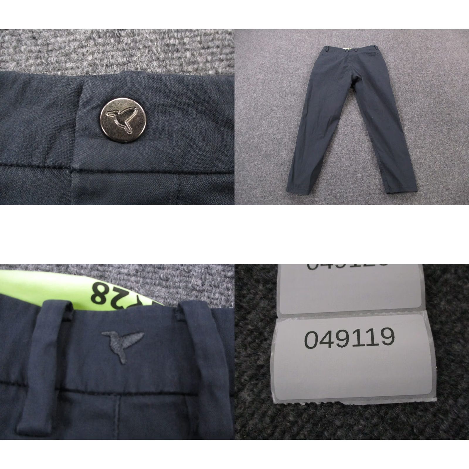 Vintage Bird Dog Pants Mens 32 X 28 Gray Chino Outdoor Stretch Business Golf Regular Size US 32 / EU 48 - 8 Thumbnail