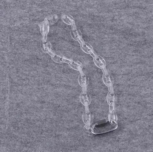 Other Transparent Chain Lock Necklace Size ONE SIZE - 1 Thumbnail