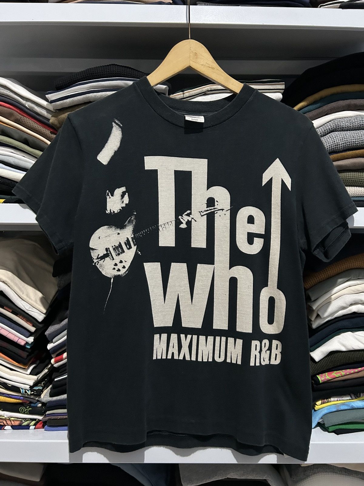 Band Tees Vintage The WHO MAXIMUM R&B TOUR 2008 Tee Size US S / EU 44-46 / 1 - 1 Thumbnail