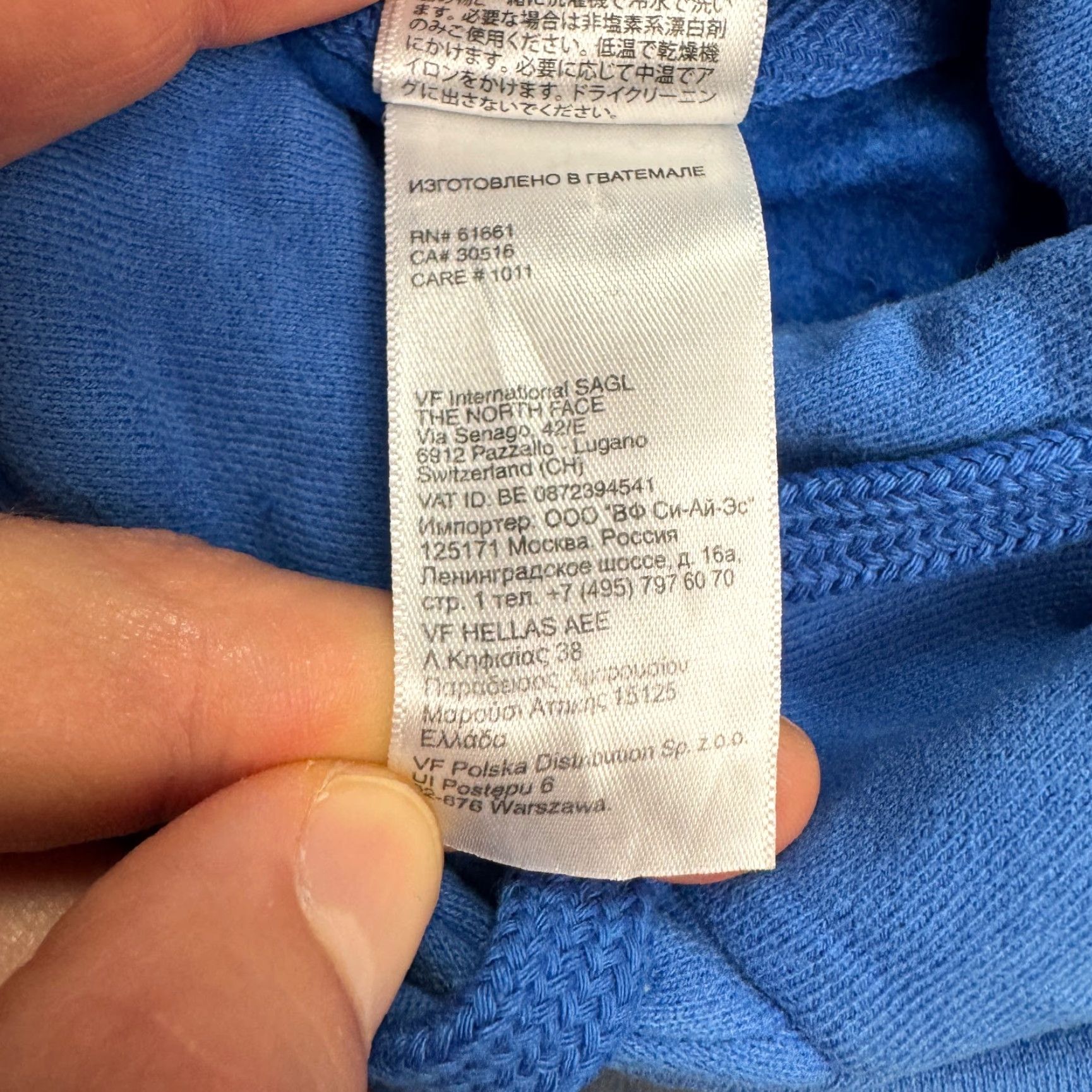 The North Face The North Face Hoodie Mens Medium Blue Graphic Print Hooded Pullover Sweatshirt Size US M / EU 48-50 / 2 - 7 Thumbnail
