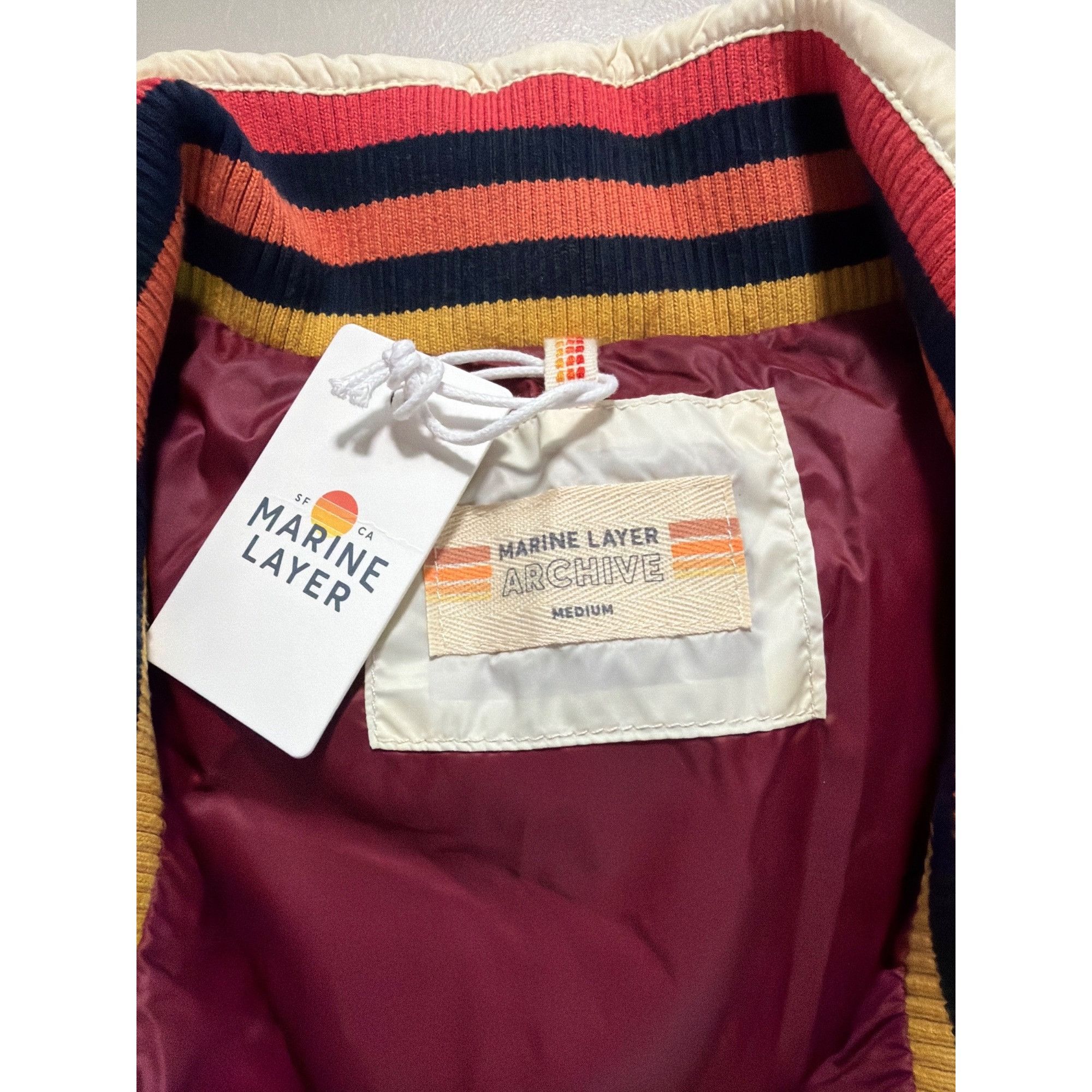 Marine Layer NWT Marine Layer ML Whistler Down Puffer Vest Men's M MSRP$1 Size US M / EU 48-50 / 2 - 5 Thumbnail