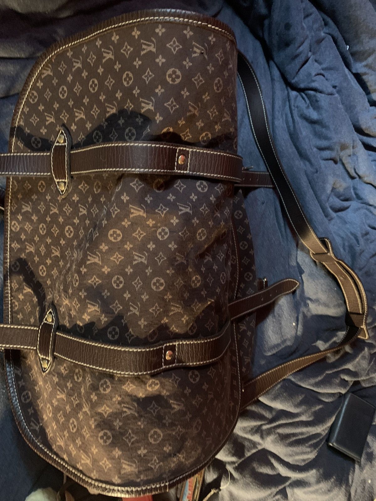 Louis Vuitton Louis Vuitton Saumur 43 duffel bag Size ONE SIZE - 4 Thumbnail
