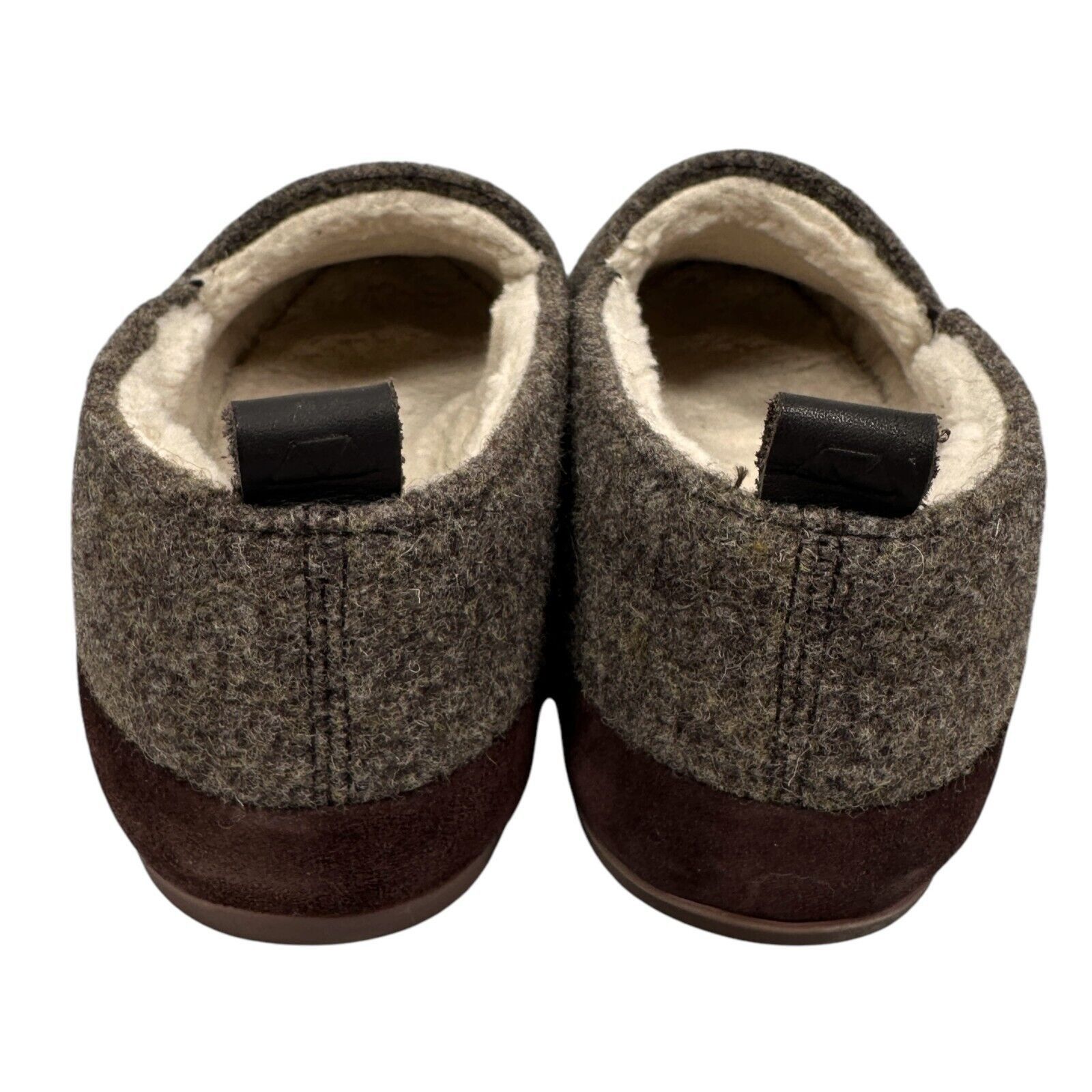 MULO Mulo Shearling Suede Loafer Mens US 9 Brown Slipper Shoe Size US 9 / EU 42 - 4 Thumbnail