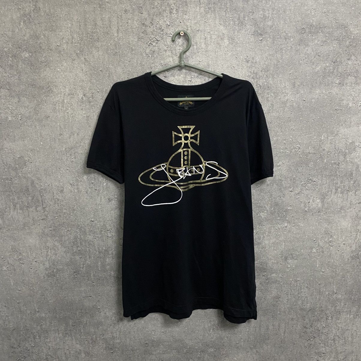 Vivienne Westwood Vintage Vivienne Westwood T-Shirt Big Logo Tee Size US L / EU 52-54 / 3 - 1 Thumbnail