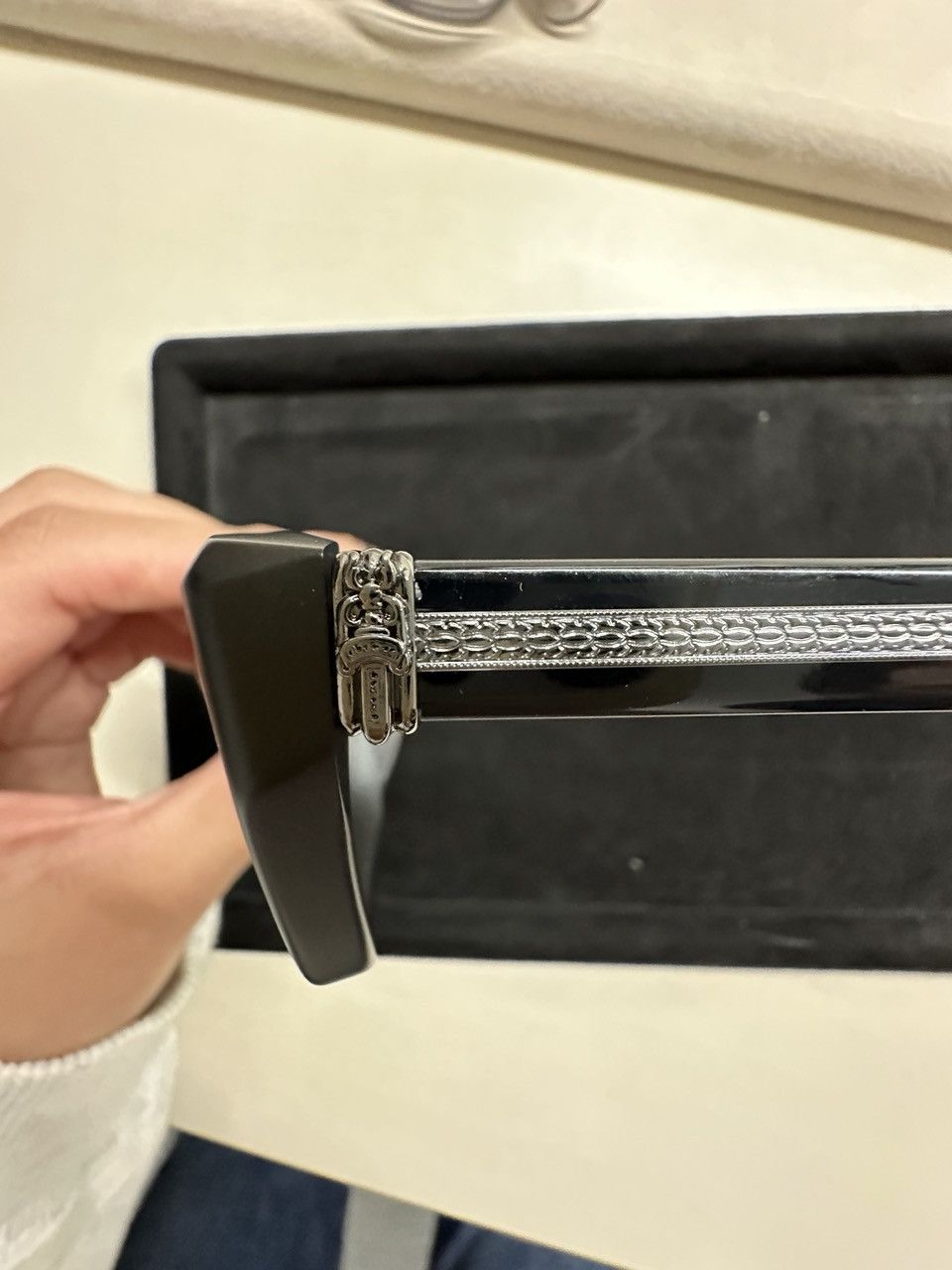 Chrome Hearts Chrome Hearts OPTITCAL MBK Dagger Glasses Frame Size ONE SIZE - 7 Thumbnail