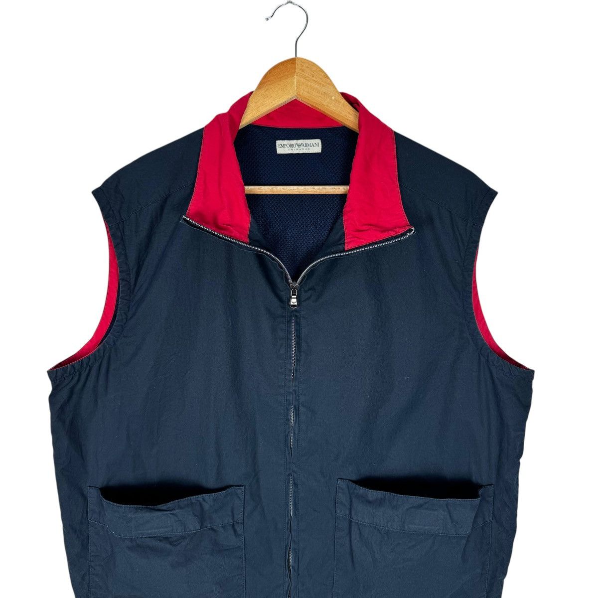 Armani ❄️EMPORIO ARMANI SWIMWEAR ZIPPER VEST Size US M / EU 48-50 / 2 - 4 Thumbnail