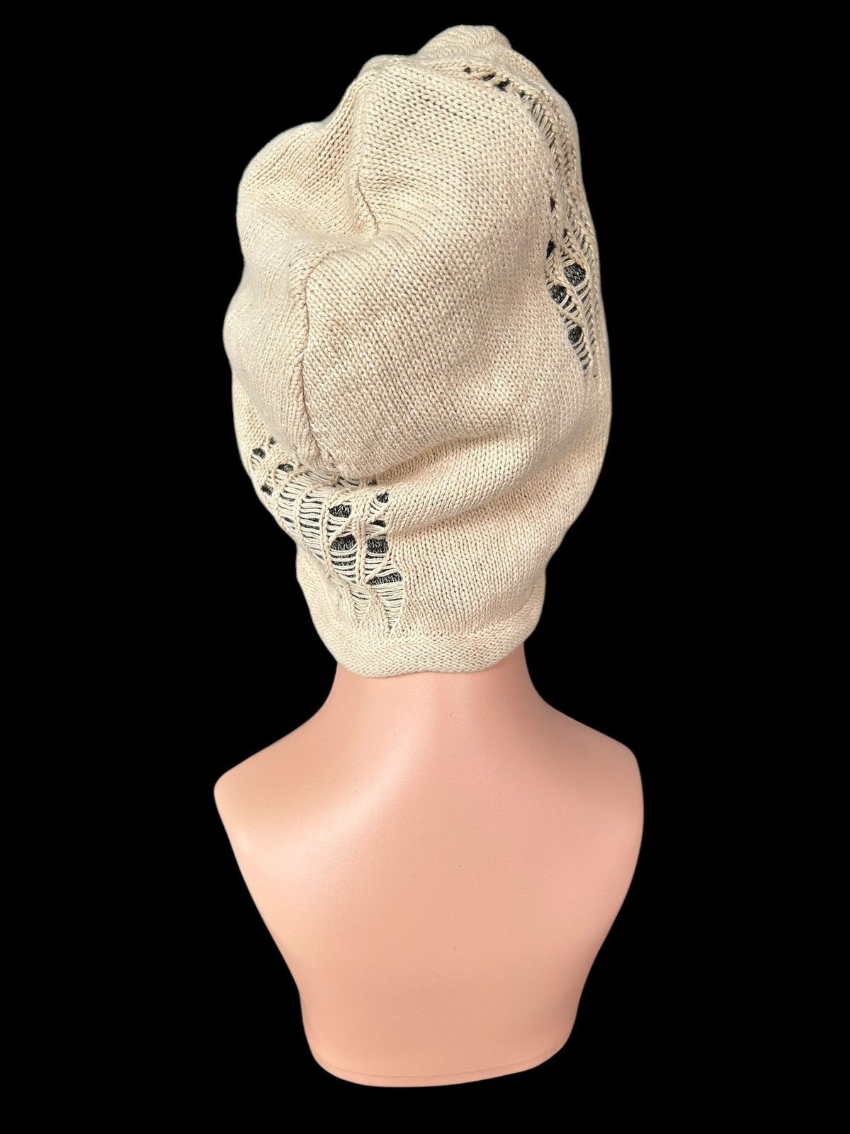 Japanese Brand × Kapital × Vintage Japanese Distressed Punk Bondage Style Beanie Hats Size ONE SIZE - 6 Thumbnail
