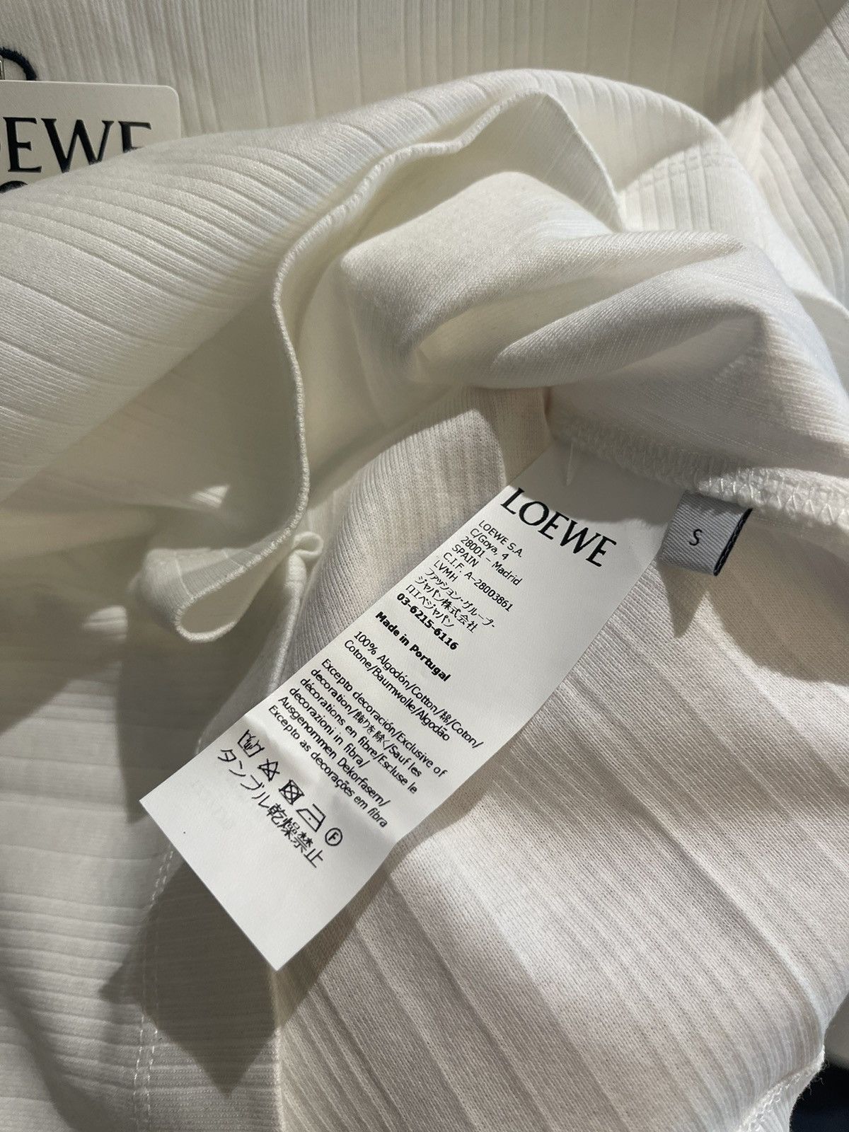 Loewe Loewe women’s cotton cropped top Size S / US 4 / IT 40 - 4 Thumbnail