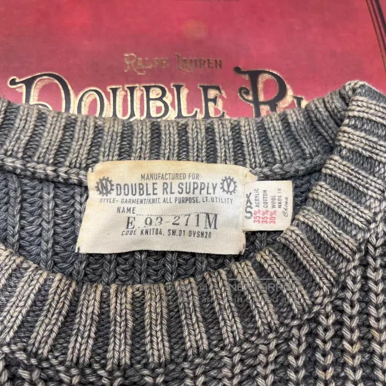 RRL Ralph Lauren RRL Ralph Lauren Vintage Knitted Sweater Size US XS / EU 42 / 0 - 4 Thumbnail