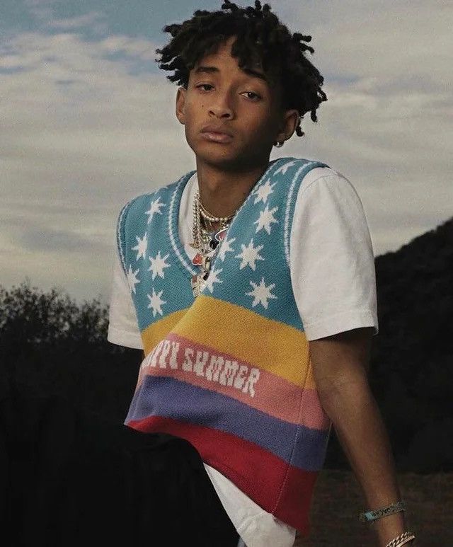 Msftsrep MSFTSrep Jaden Smith Trippy Summer Knit Tank Top Gilet Vest Size US XL / EU 56 / 4 - 1 Thumbnail