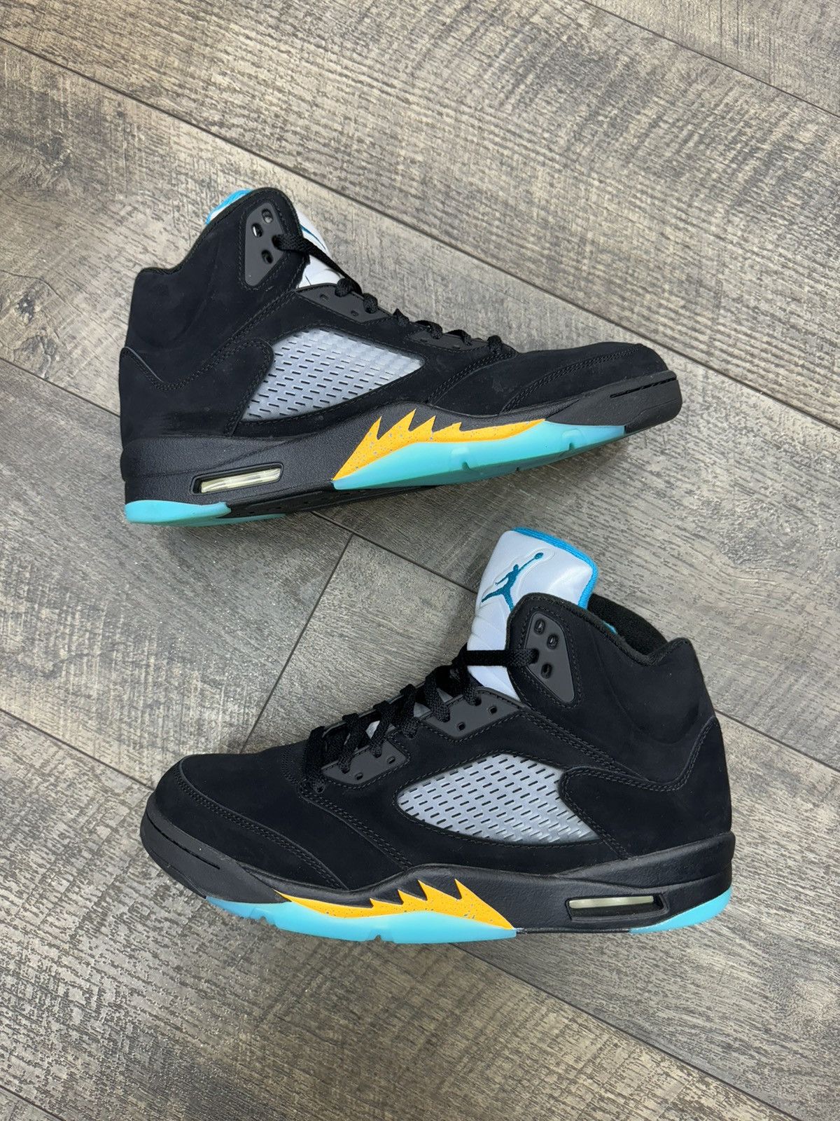 Jordan Brand AJ5 Air Jordan 5 Retro ‘Aqua’ (13) Size US 13 / EU 46 - 1 Thumbnail