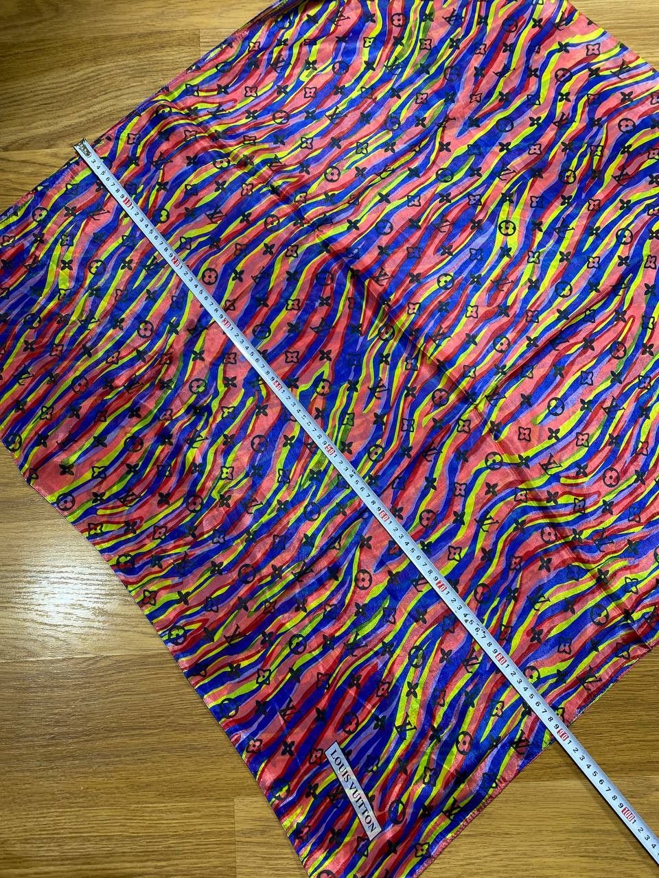 Louis Vuitton Louis Vuitton Multicolor Monogram Scarf Size ONE SIZE - 4 Thumbnail