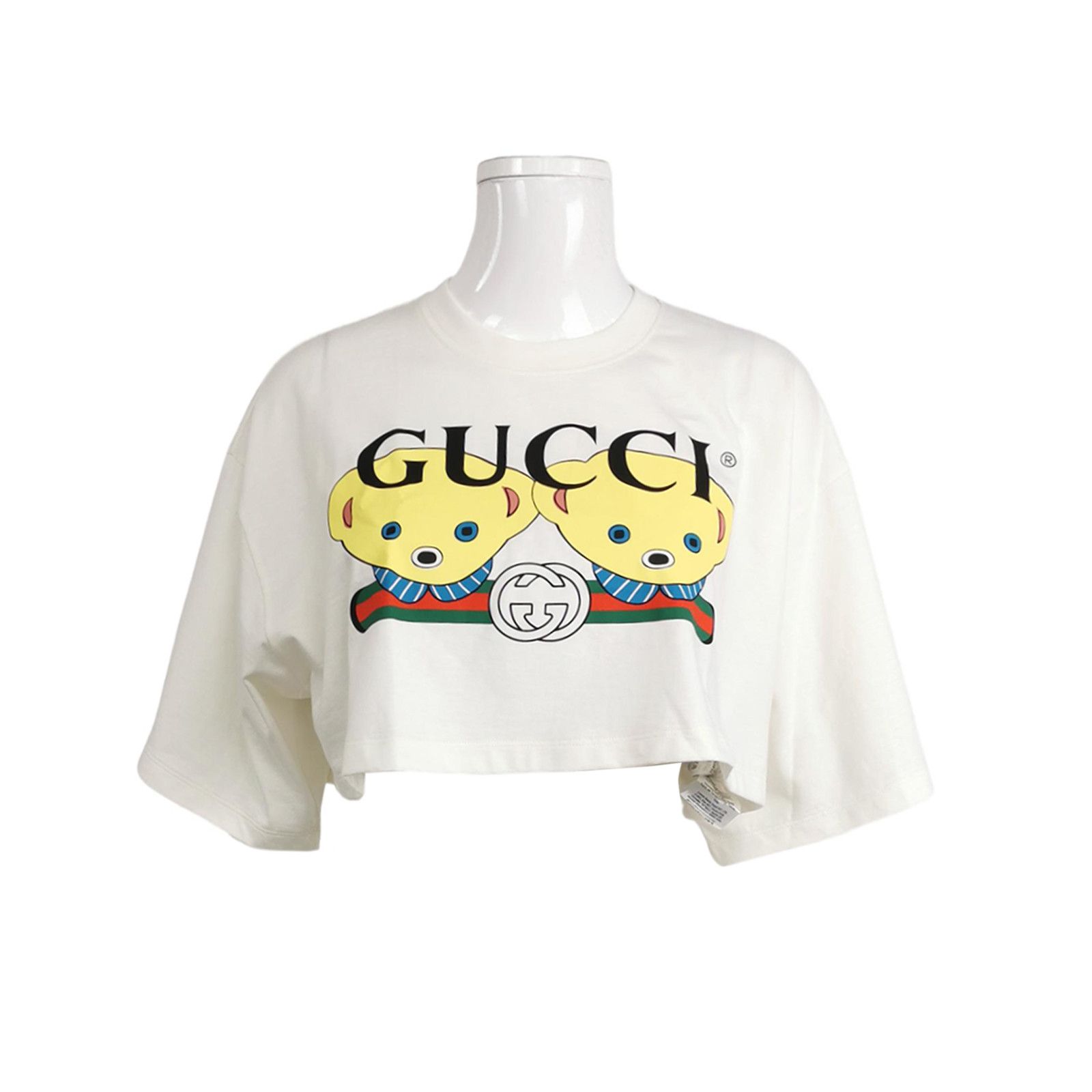 Gucci Gucci Bear Logo T-Shirt Size XS Size US XS / EU 42 / 0 - 1 Thumbnail