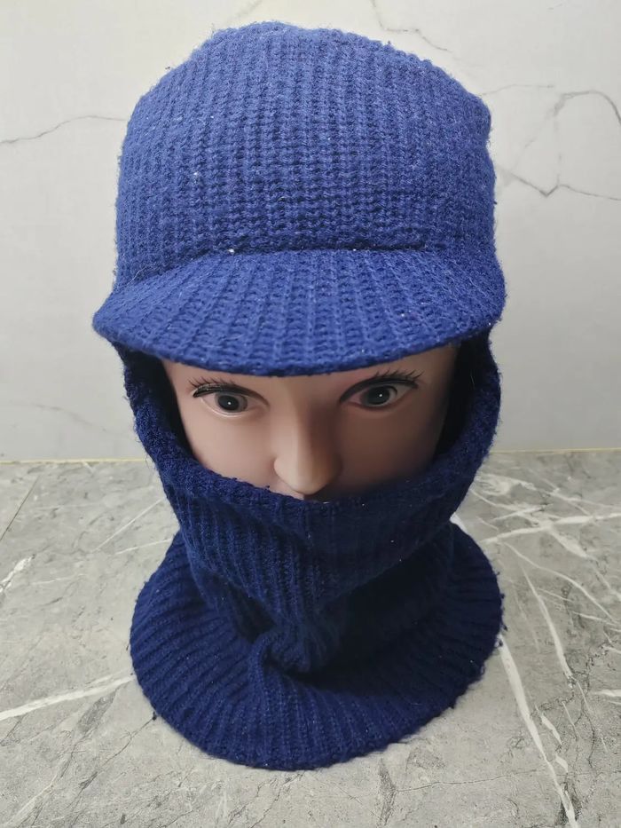 Japanese Brand Vintage Unknown Balaclava Beanie Size ONE SIZE - 2 Thumbnail