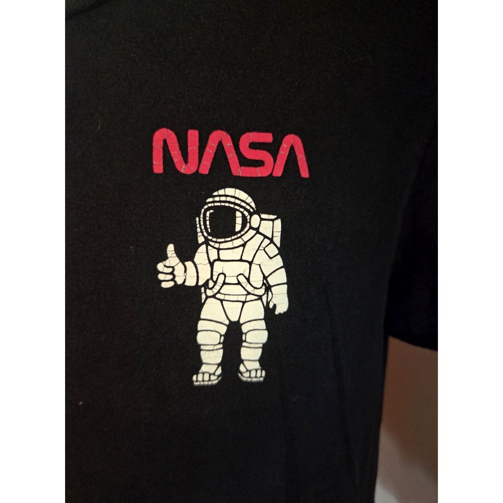 NASA Riot Society NASA Astronaut T-Shirt USA Made Black Tee Mens Large Size US L / EU 52-54 / 3 - 2 Thumbnail