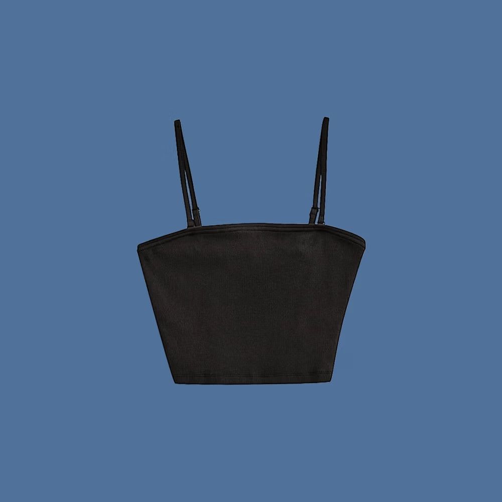 Vans Brand New Vans Drew Rib Tube Top Black Size Small Womens Shirt Girls? Size S / US 4 / IT 40 - 1 Thumbnail