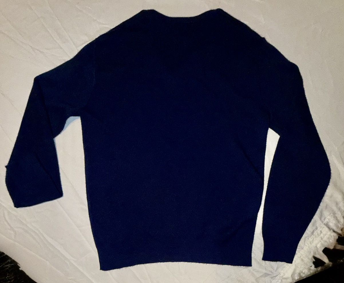 Robert Bruce Robert Bruce Vintage 80s V-Neck Knit Sweater Navy Size US XL / EU 56 / 4 - 7 Thumbnail