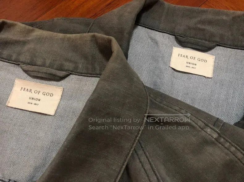 Fear of God Fear of God x Union Denim Jacket. Size US S / EU 44-46 / 1 - 2 Thumbnail