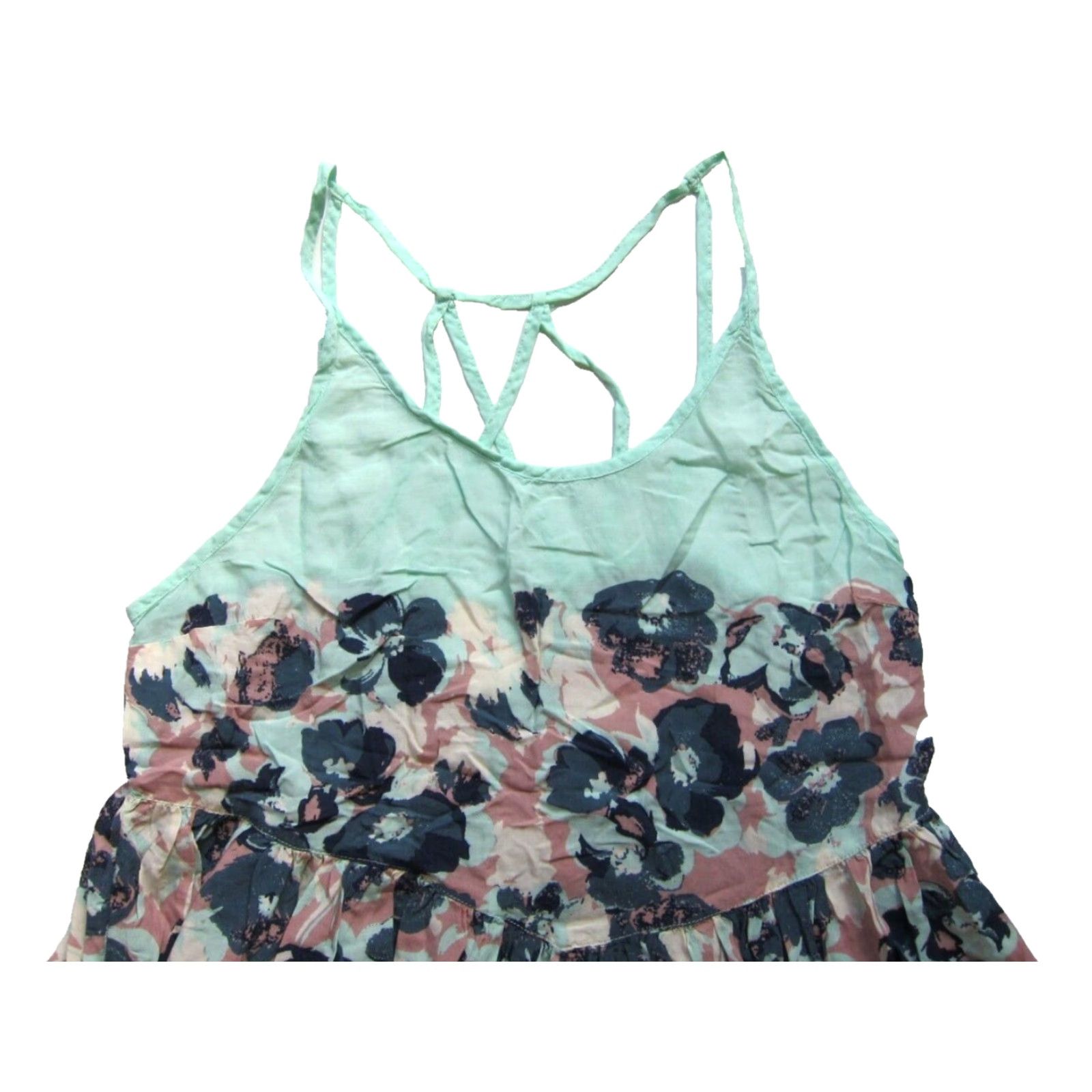Free People Free People Intimately Pink Floral 100% Rayon Slip Dress Small Size S / US 4 / IT 40 - 4 Thumbnail