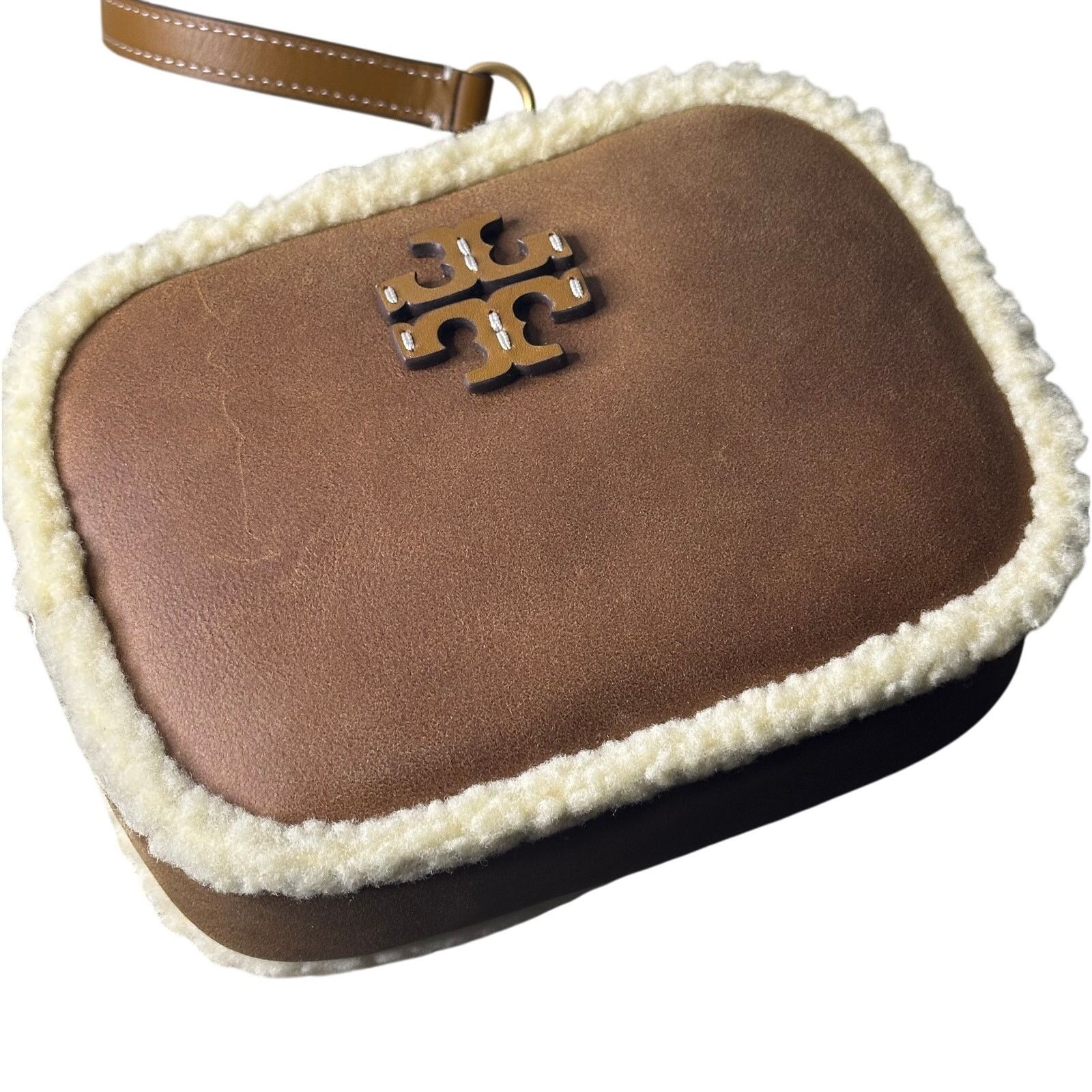 Tory Burch Tory Burch Mcgraw Shearing Camera Bag Size ONE SIZE - 1 Thumbnail