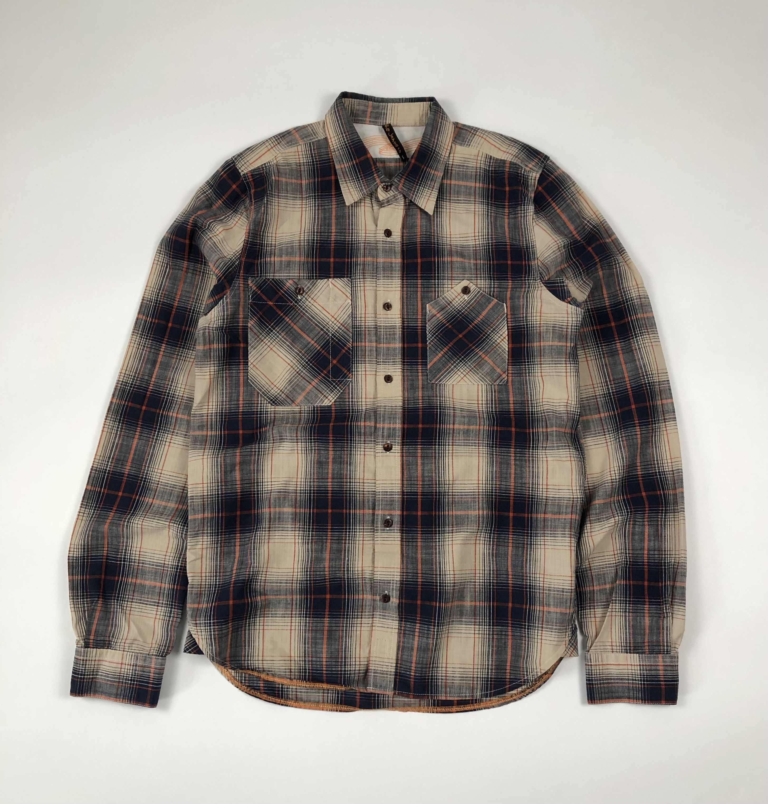Nudie Jeans Nudie Jeans Cotton Shirt Size US S / EU 44-46 / 1 - 1 Thumbnail