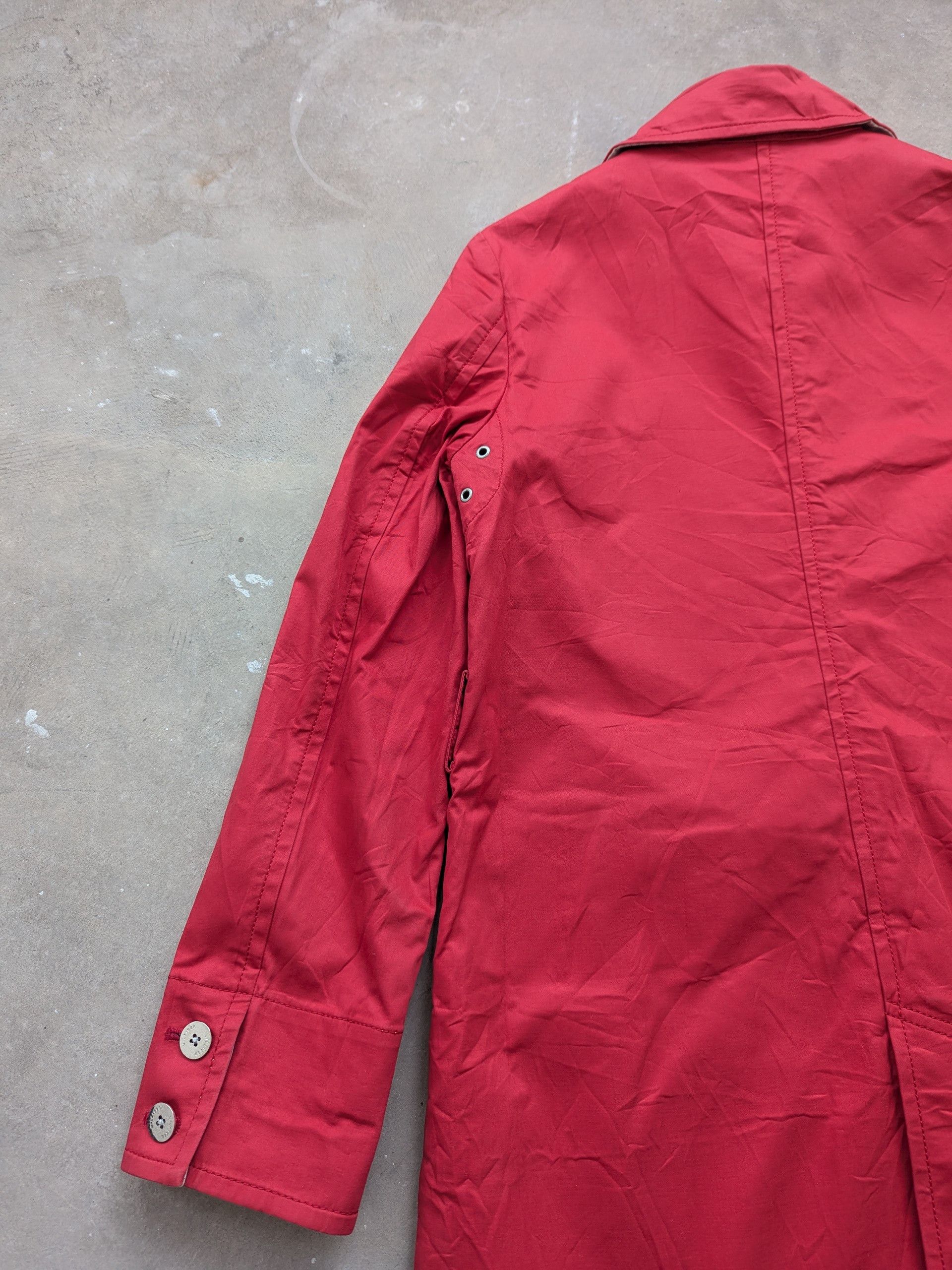 Tommy Hilfiger × Vintage Tommy Hilfiger Trench Coat Red Women Size S / US 4 / IT 40 - 16 Thumbnail