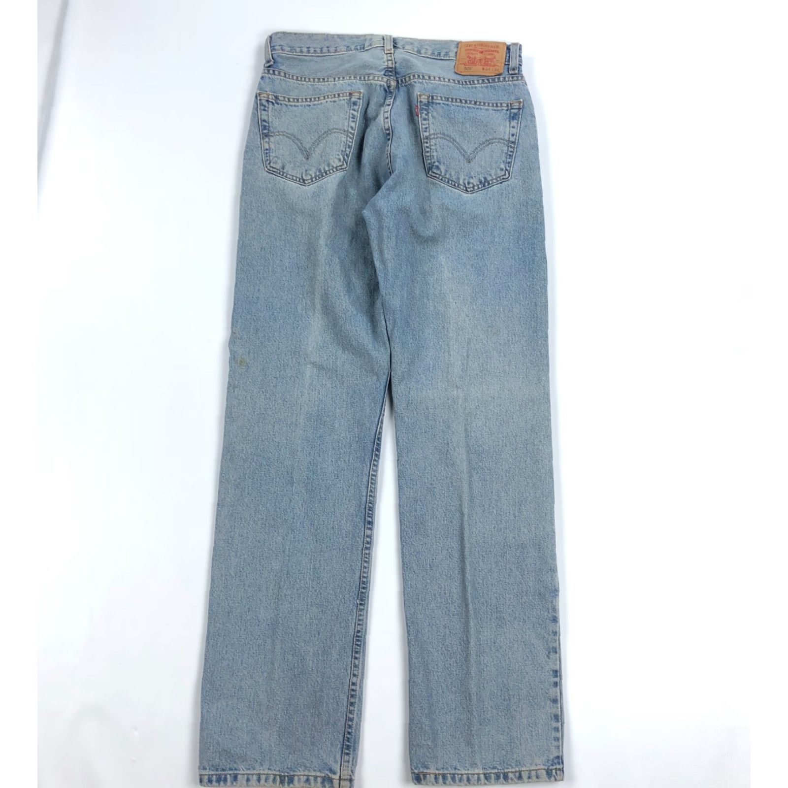 Levi's Levi's 505 Jeans Men 34x34 Blue Denim Vintage Y2K 5-Pocket Regular Fit Straight USA Rocker American Size US 34 / EU 50 - 3 Thumbnail