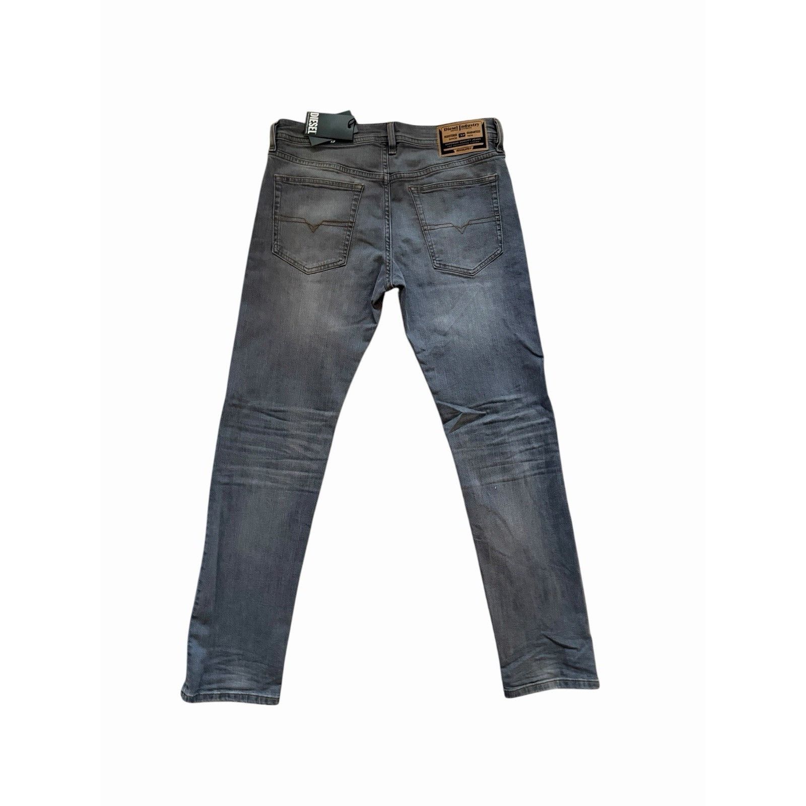 Diesel Diesel Mens Buster Slim Tapered Jeans RB061 Grey Size 32/30 Size US 32 / EU 48 - 3 Thumbnail