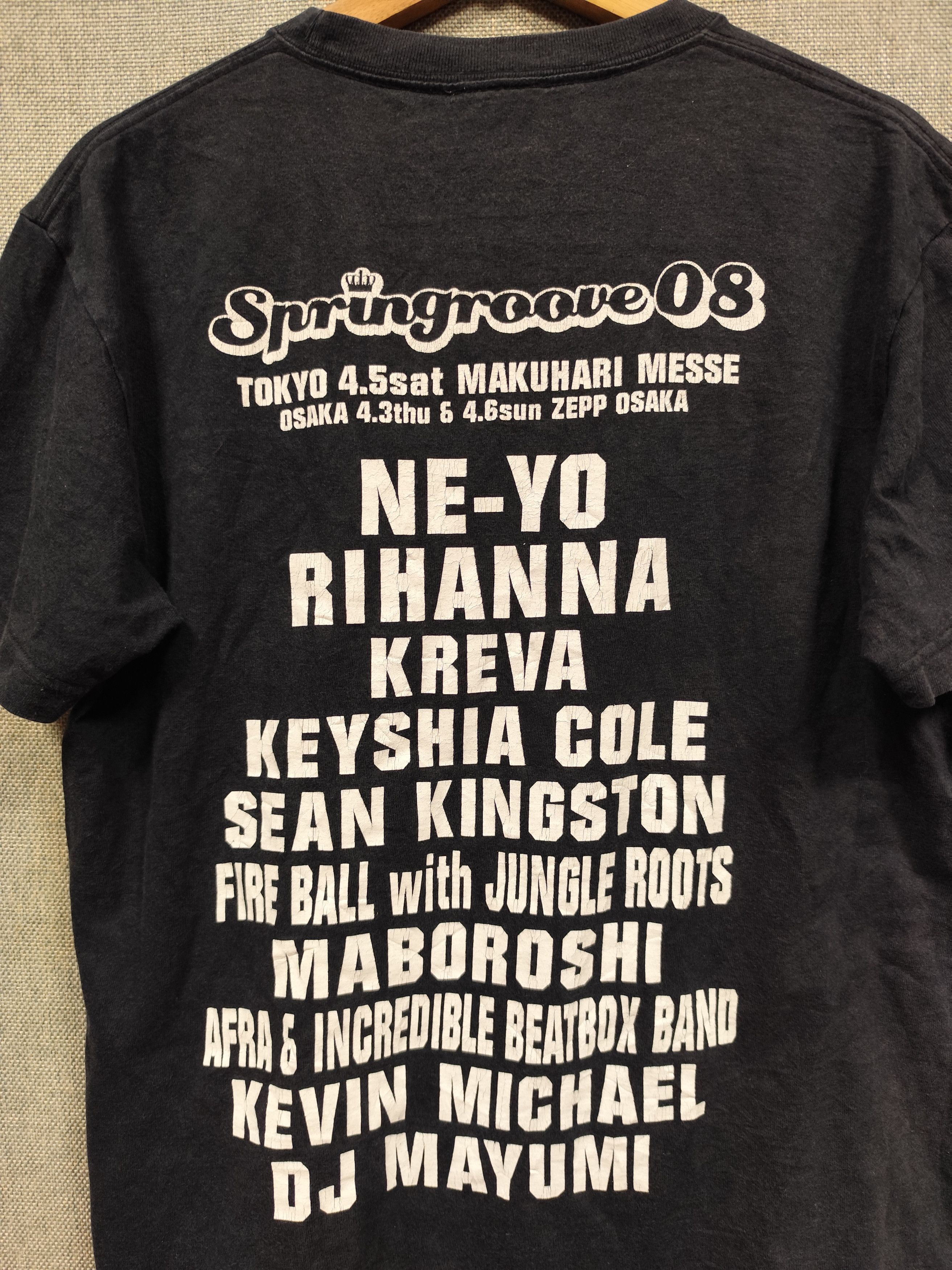 Band Tees × Rap Tees × Vintage vintage tee springroove 08 ultimate concert rihanna,ne-yo Size US M / EU 48-50 / 2 - 3 Thumbnail