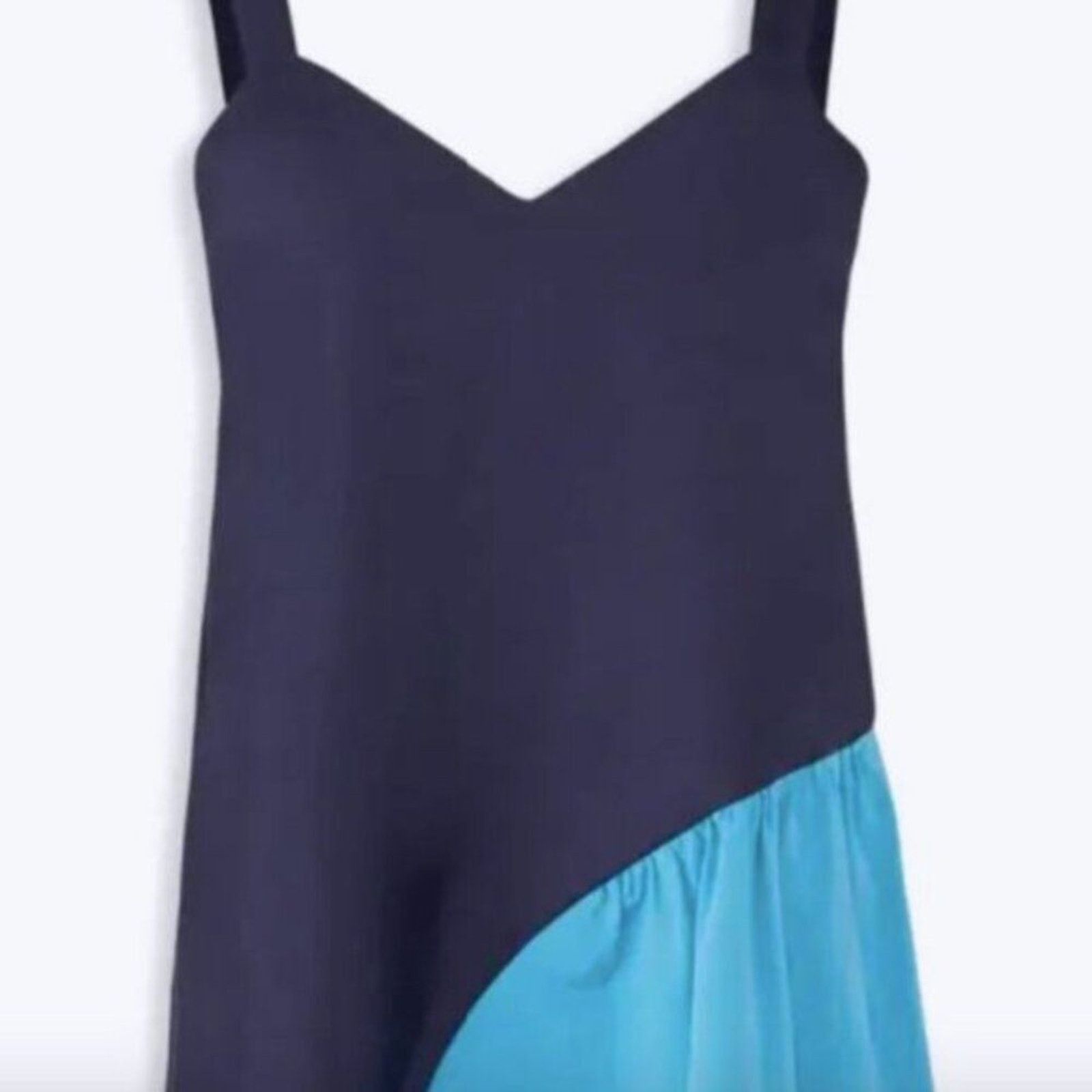Tibi TIBI Colorblock Tank Top blue Size 10 Size L / US 10 / IT 46 - 5 Thumbnail