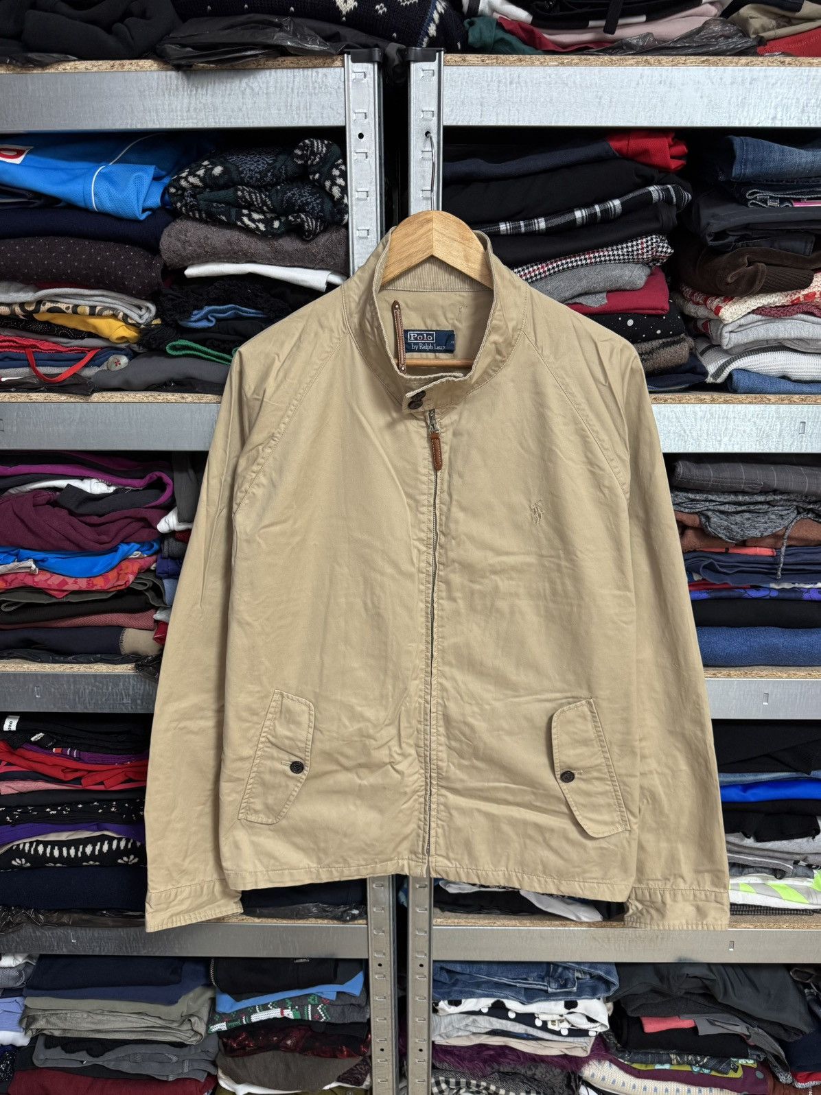 Ralph Lauren Vintage Polo Ralph Lauren Denim Light Jacket Y2K Size XL Size US XL / EU 56 / 4 - 1 Thumbnail