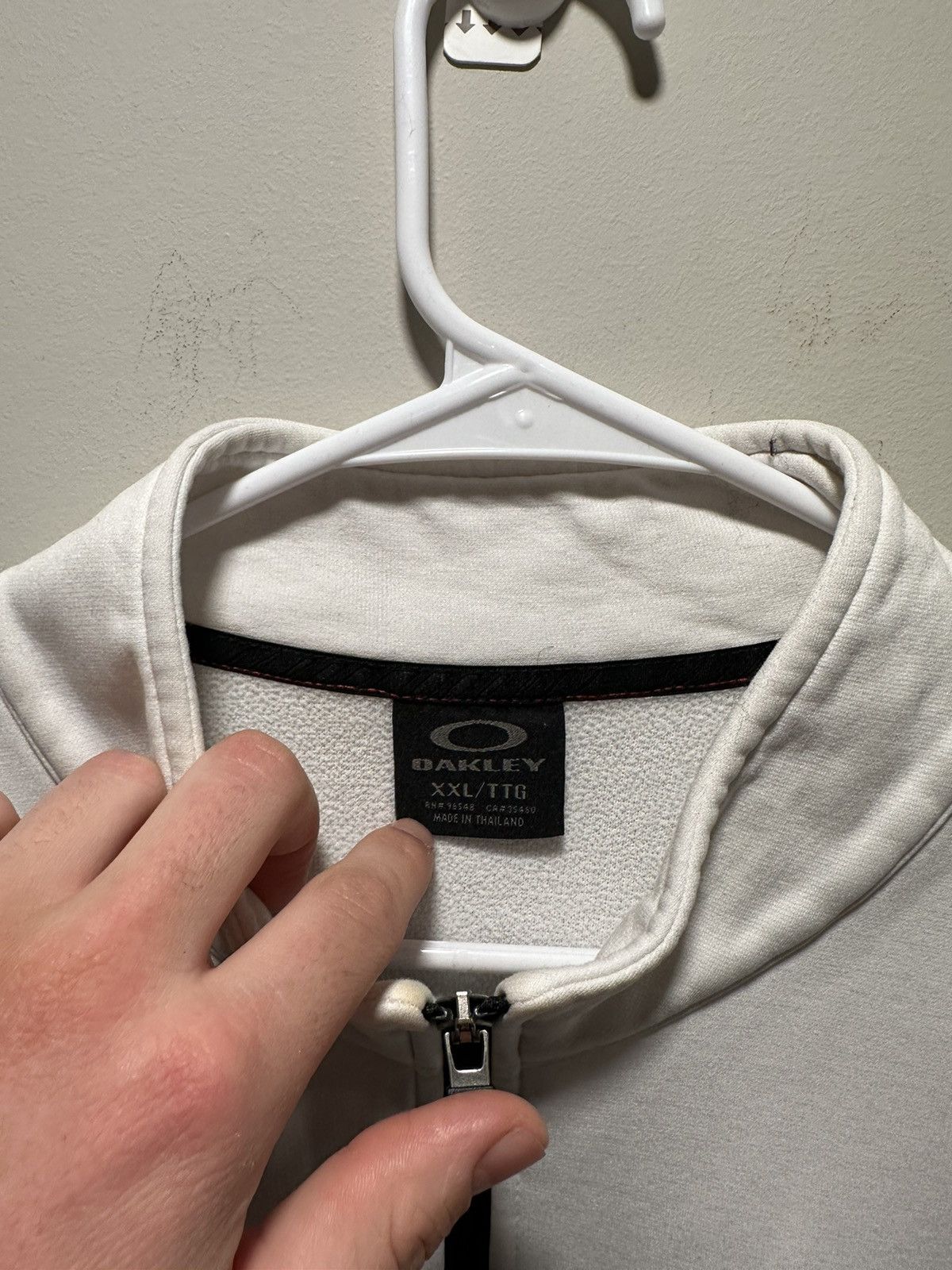 Oakley × Vintage Vintage Y2k Oakley Long Sleeve Shirt Tee Box Logo Size US XL / EU 56 / 4 - 5 Thumbnail