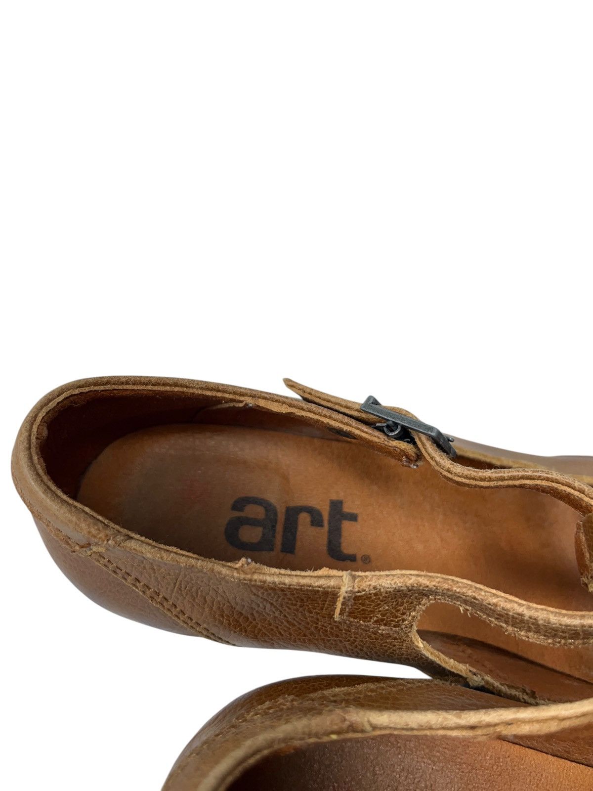 Leather Vintage Art Company Leather Heels Mary Jane Shoes y2k Size US 9 / IT 39 - 7 Thumbnail