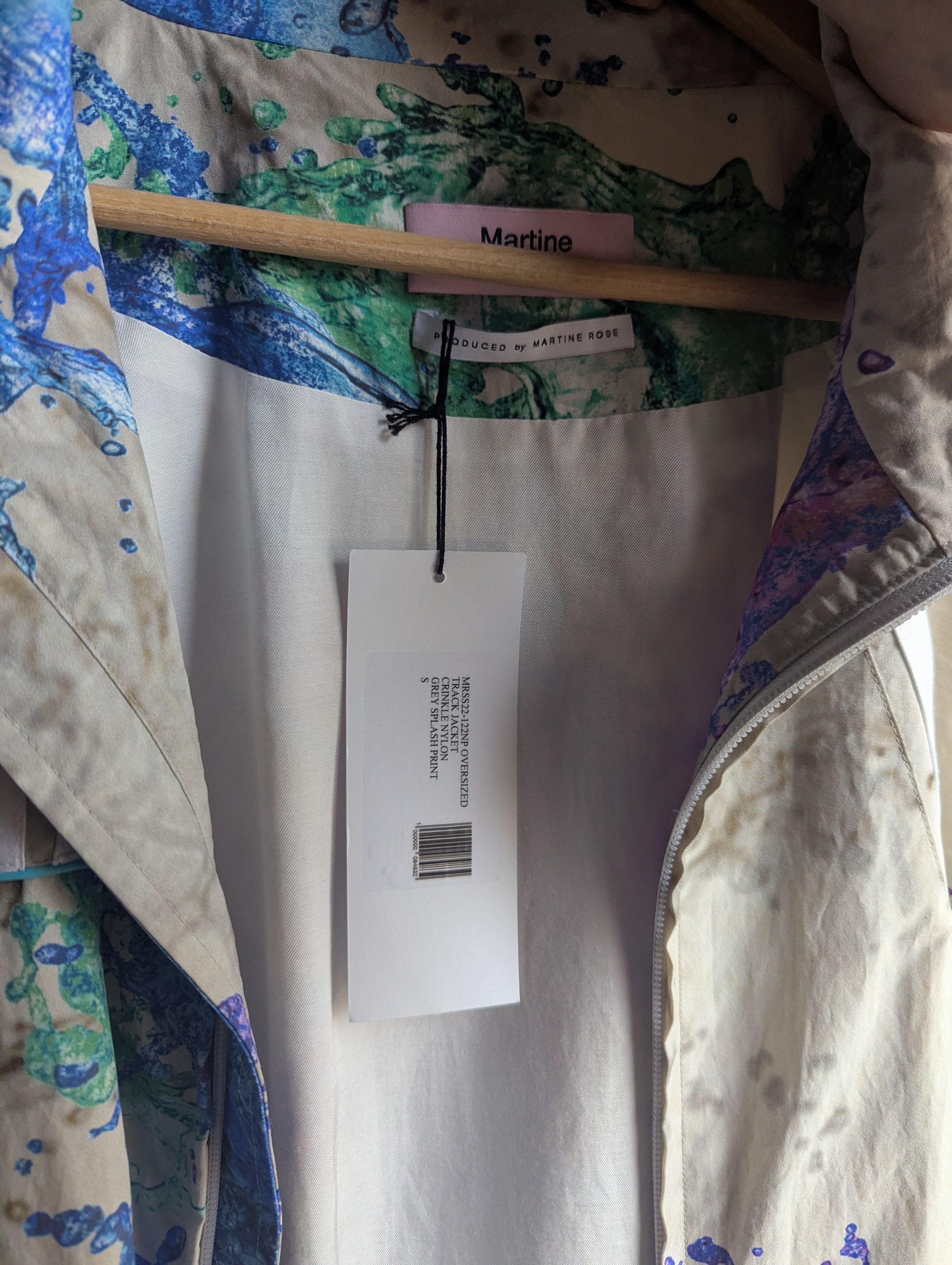 Martine Rose Martine Rose abstract-print lightweight jacket Size US S / EU 44-46 / 1 - 4 Thumbnail