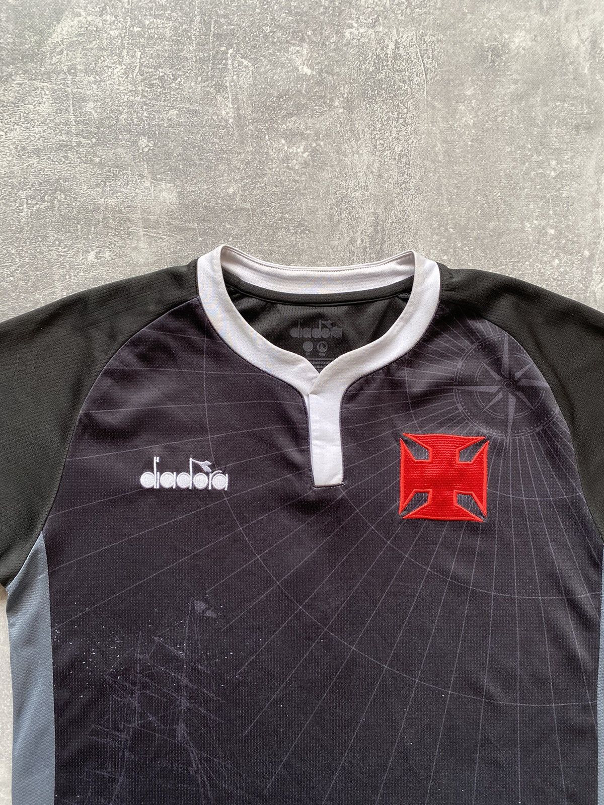Vintage Diadora Vasco da Gama 120 years Soccer Football Jersey Size US L / EU 52-54 / 3 - 2 Thumbnail