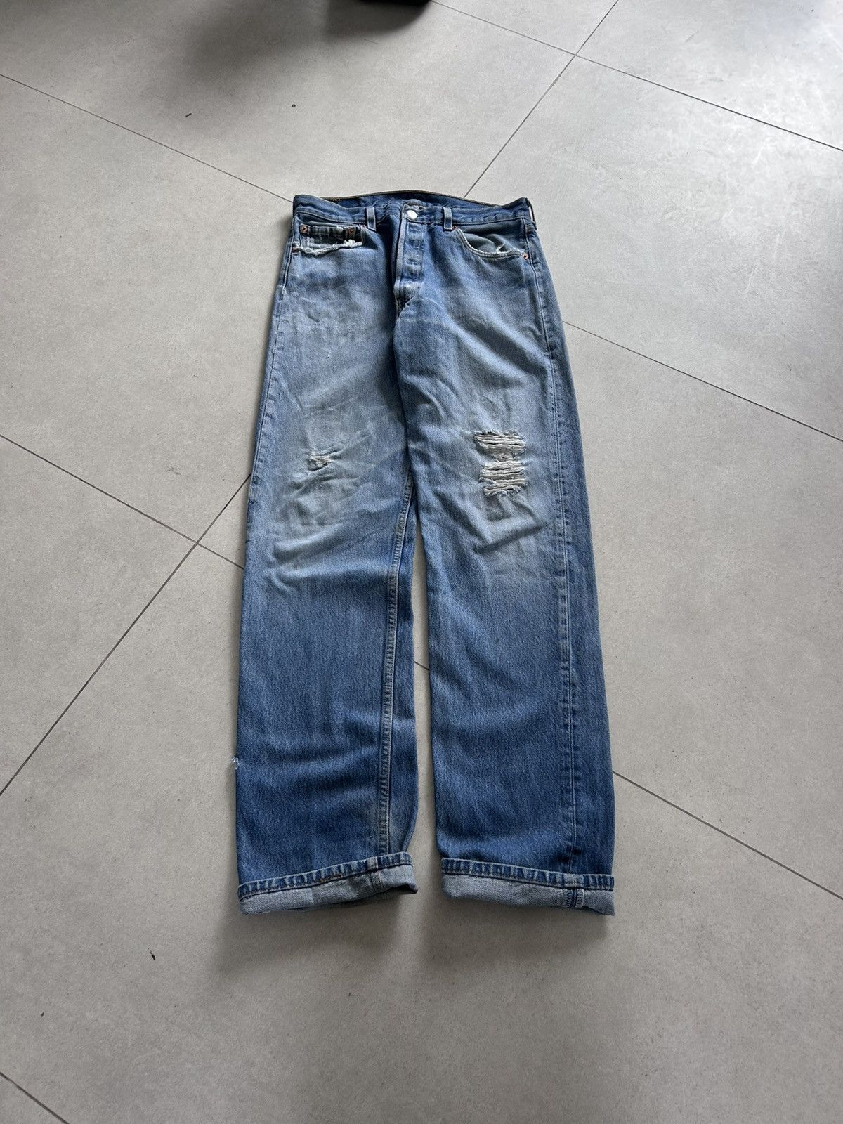 Levi's Vintage Clothing Levi’s Early 80s Light Blue 501 Size US 32 / EU 48 - 1 Thumbnail