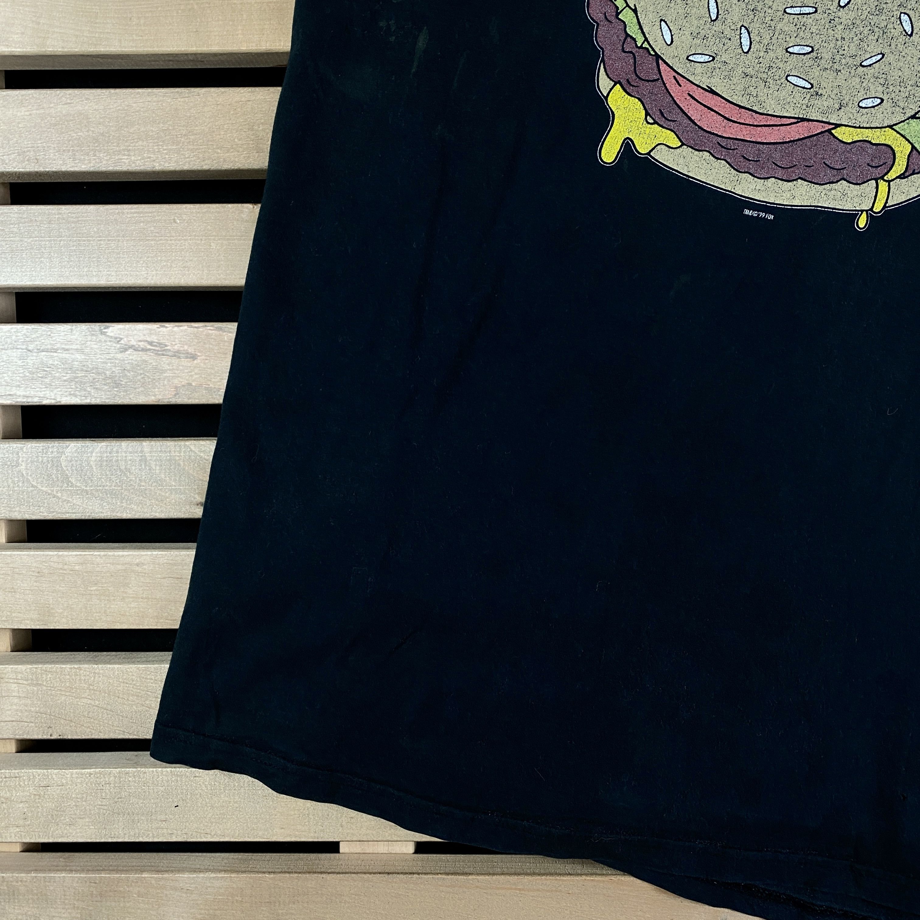 The Simpsons Mens Vintage T-Shirt The Simpsons Homer 1999 Size XL Size US M / EU 48-50 / 2 - 3 Thumbnail