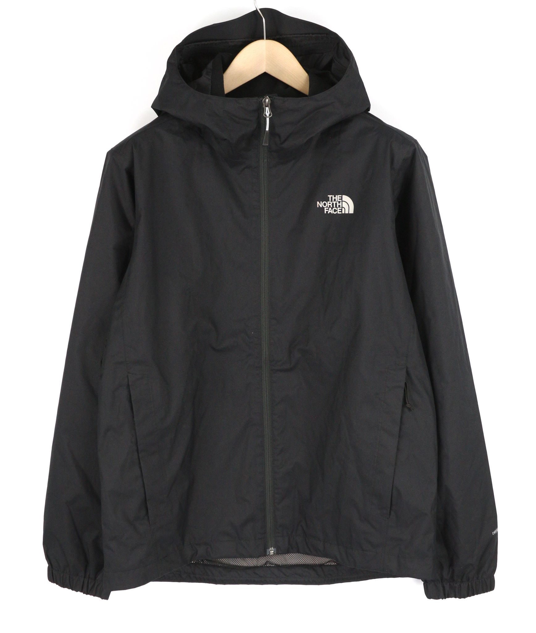 QUEST M Dryvent Mesh Lined Hooded Zip Black Jacket 82315