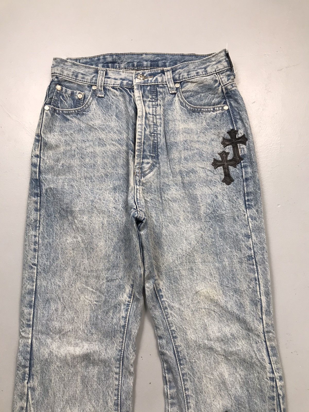 JNCO Vintage Y2k embroidered denim Size 28" / US 6 / IT 42 - 5 Thumbnail