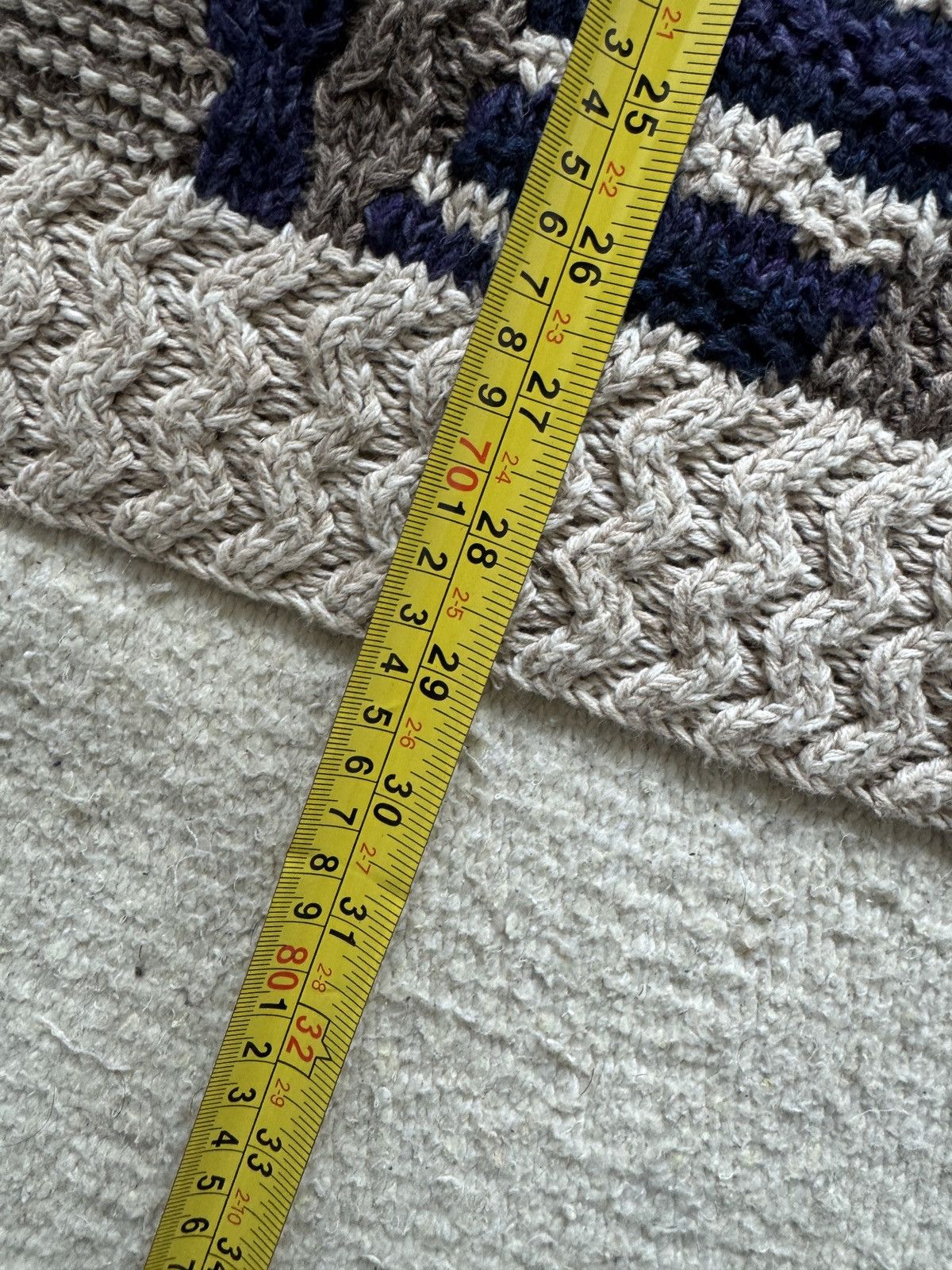 Vintage Vintage 90s Blake & Manley Knit Grandpa Sweater XL Size US XL / EU 56 / 4 - 4 Thumbnail