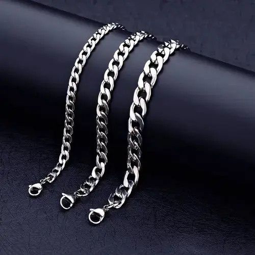 VIBE Cuban Chain Bracelet 20cm Size ONE SIZE - 3 Thumbnail