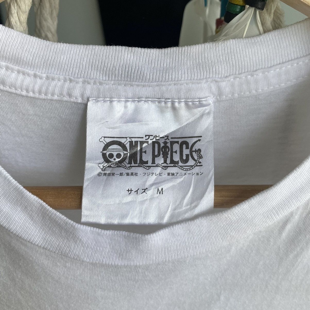 One Piece Vintage Y2K One Piece ACE ERD JAPAN ANIME TEE Size US M / EU 48-50 / 2 - 3 Thumbnail